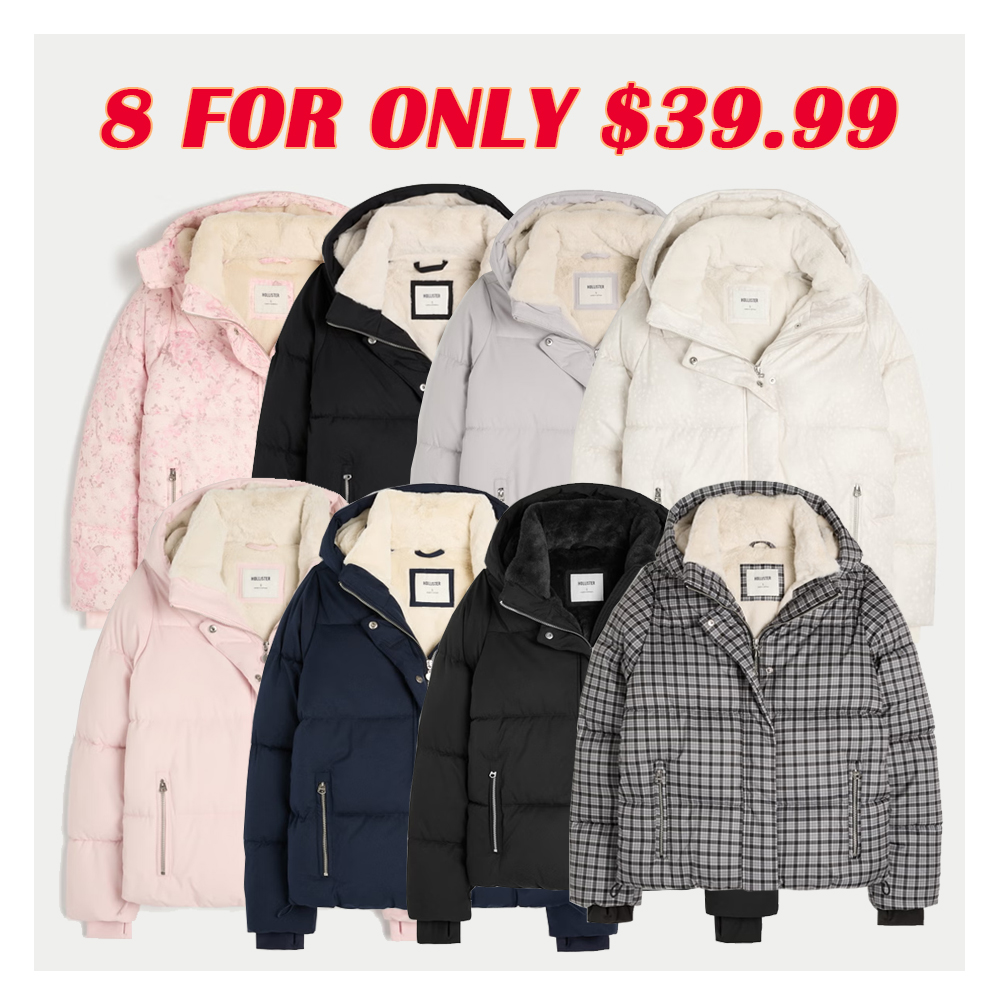 Faux Fur-Lined Puffer Jacket