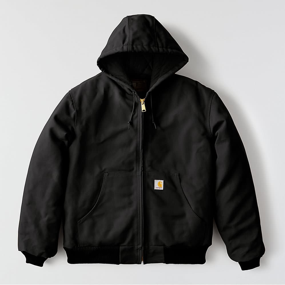 Flannel-Lined Active Jac J140 - Loose Fit - Firm Duck - 3 Warmest Rating