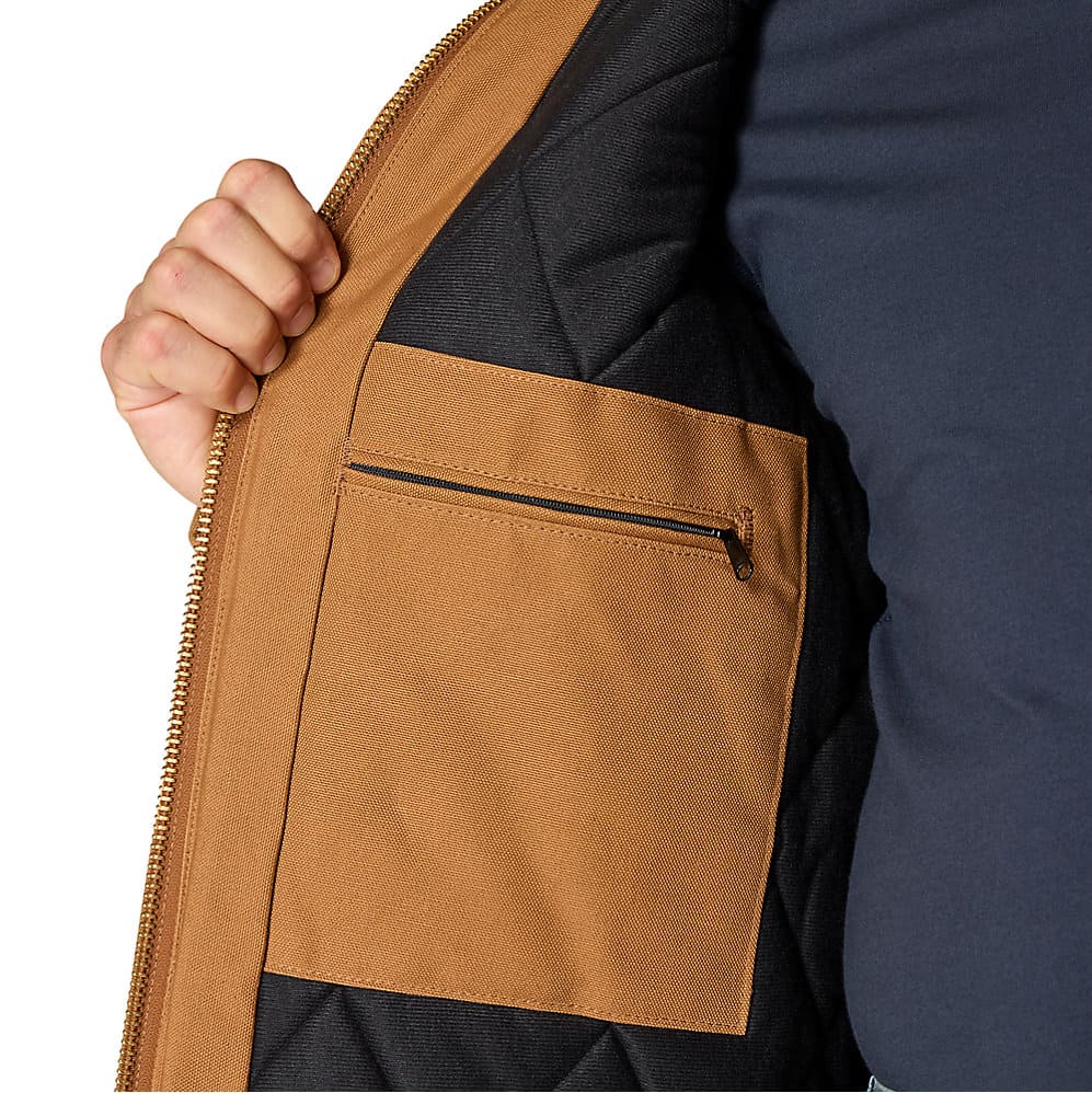 Flannel-Lined Active Jac J140 - Loose Fit - Firm Duck - 3 Warmest Rating