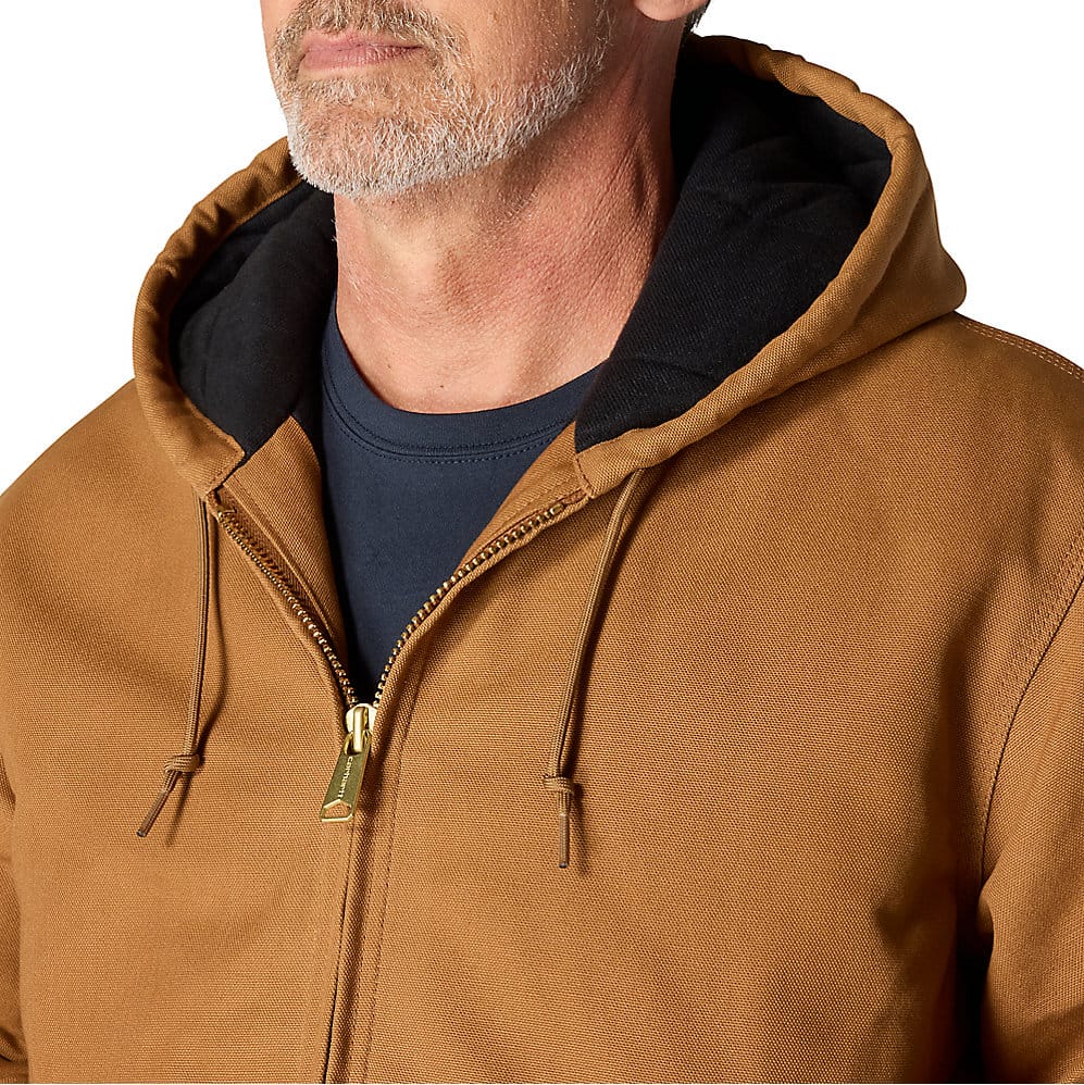 Flannel-Lined Active Jac J140 - Loose Fit - Firm Duck - 3 Warmest Rating