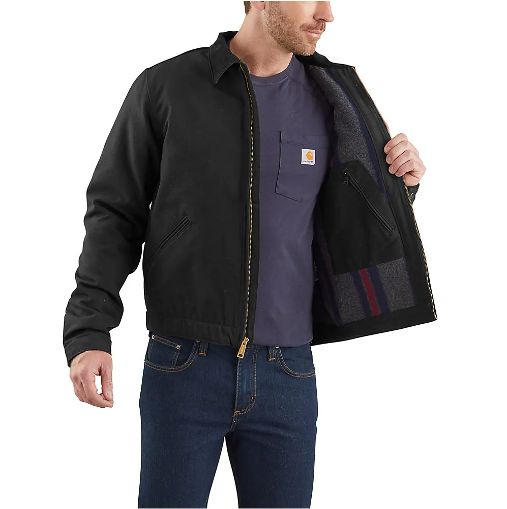 Men's Blanket-Lined Detroit Jacket - Relaxed Fit - Duck - 1 Warm Rating