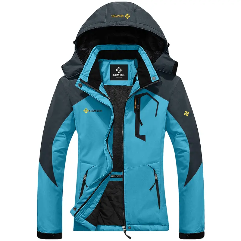 Women's Mountain Waterproof Ski Snow Jacket Rain Winter Jacket Coat Hooded Windproof Parka