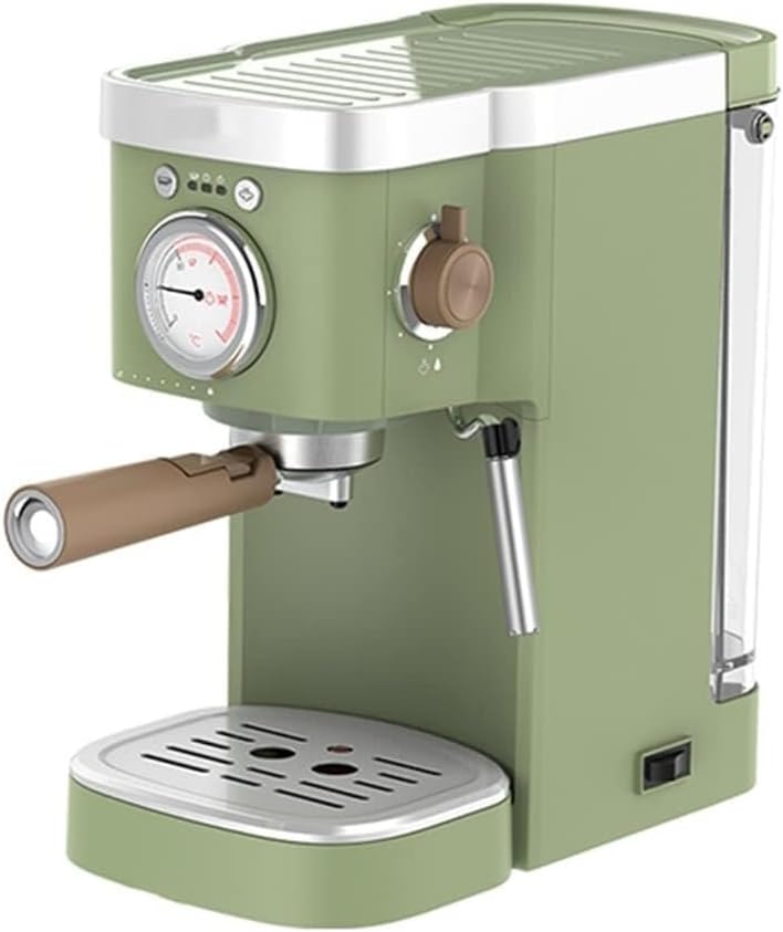 Semi-automatic Stainless Steel Coffee Machine, Electric Frother, With Milk Frother
