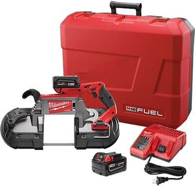 2729-22 M18 Fuel Deep Cut Band Saw 2 Bat Kit