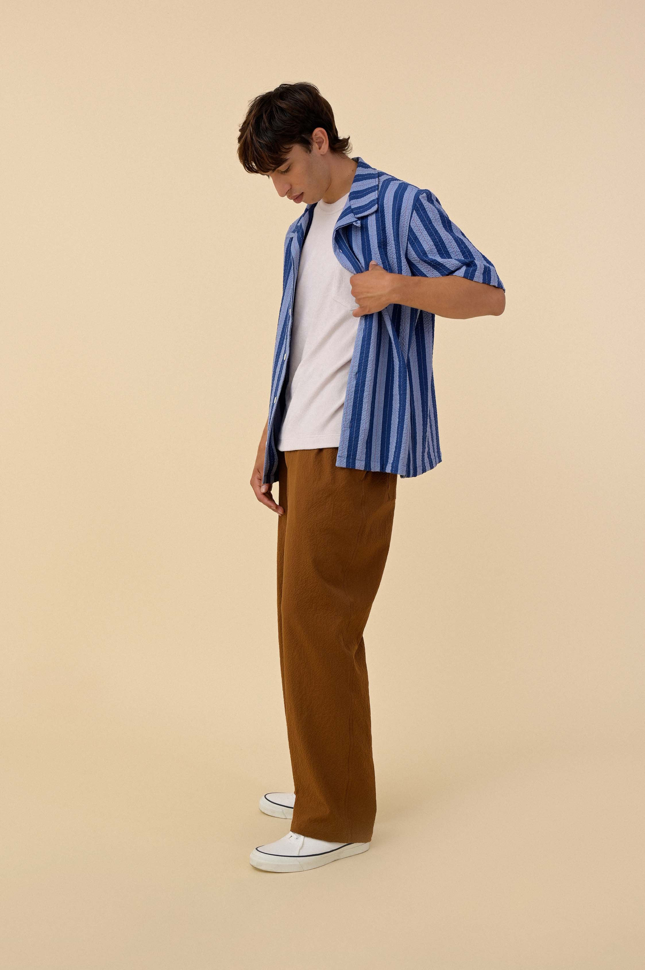 Cocktail D’Amore - Blue Stripes Seersucker