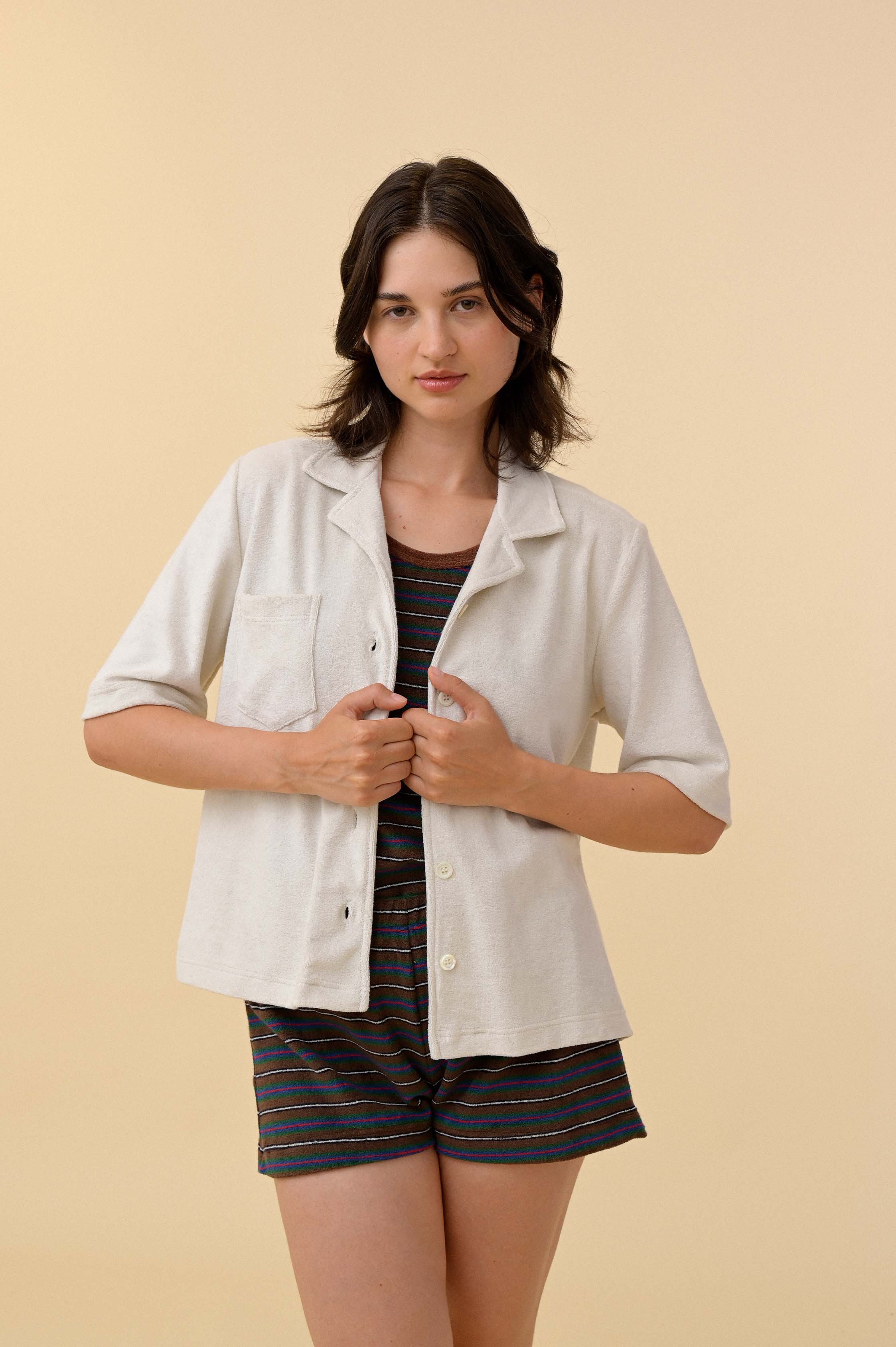 Cocktail In Towel For The Girls - White Sand (Women)