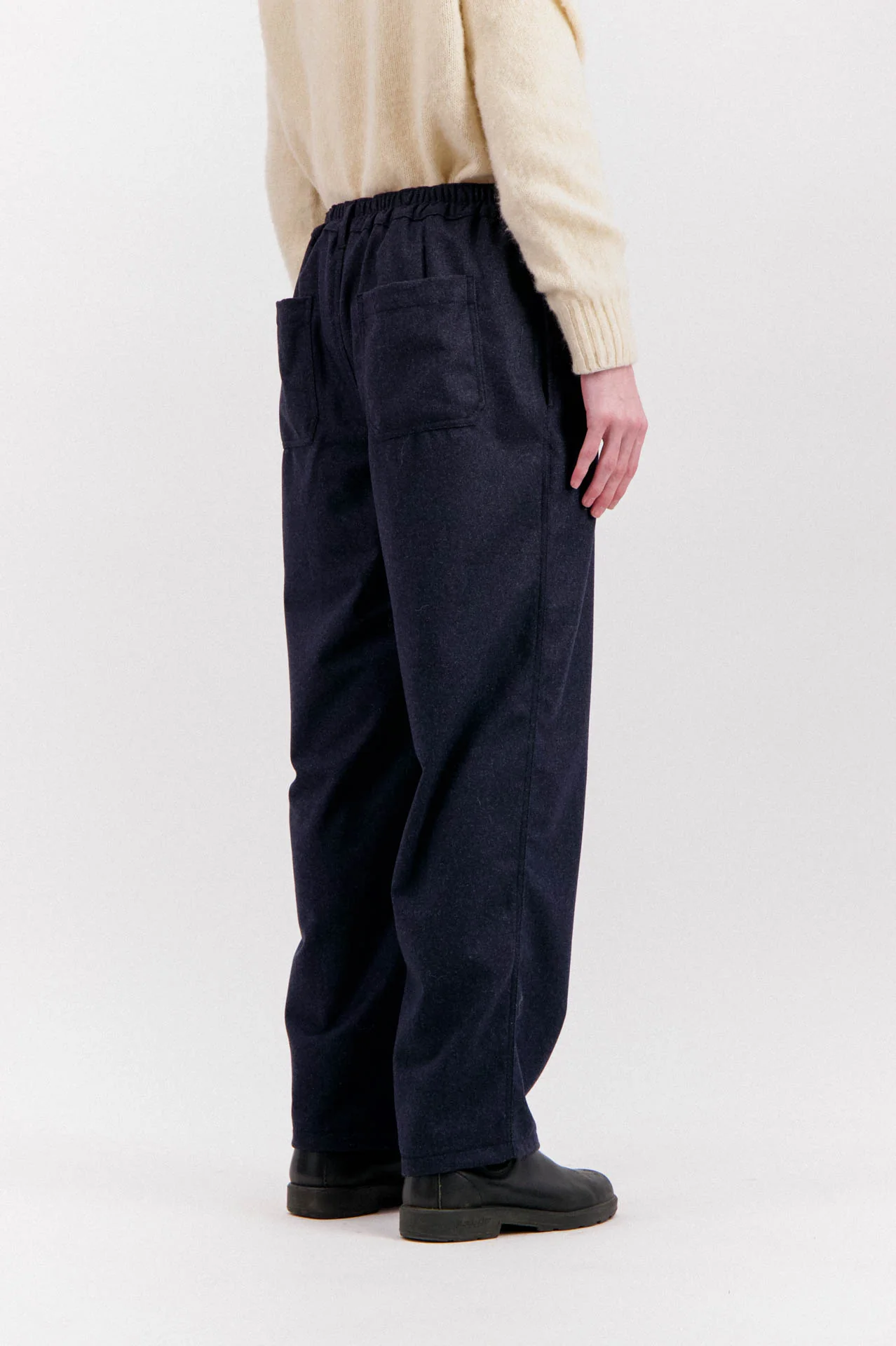 Cosmic Pants - Wool - Blue