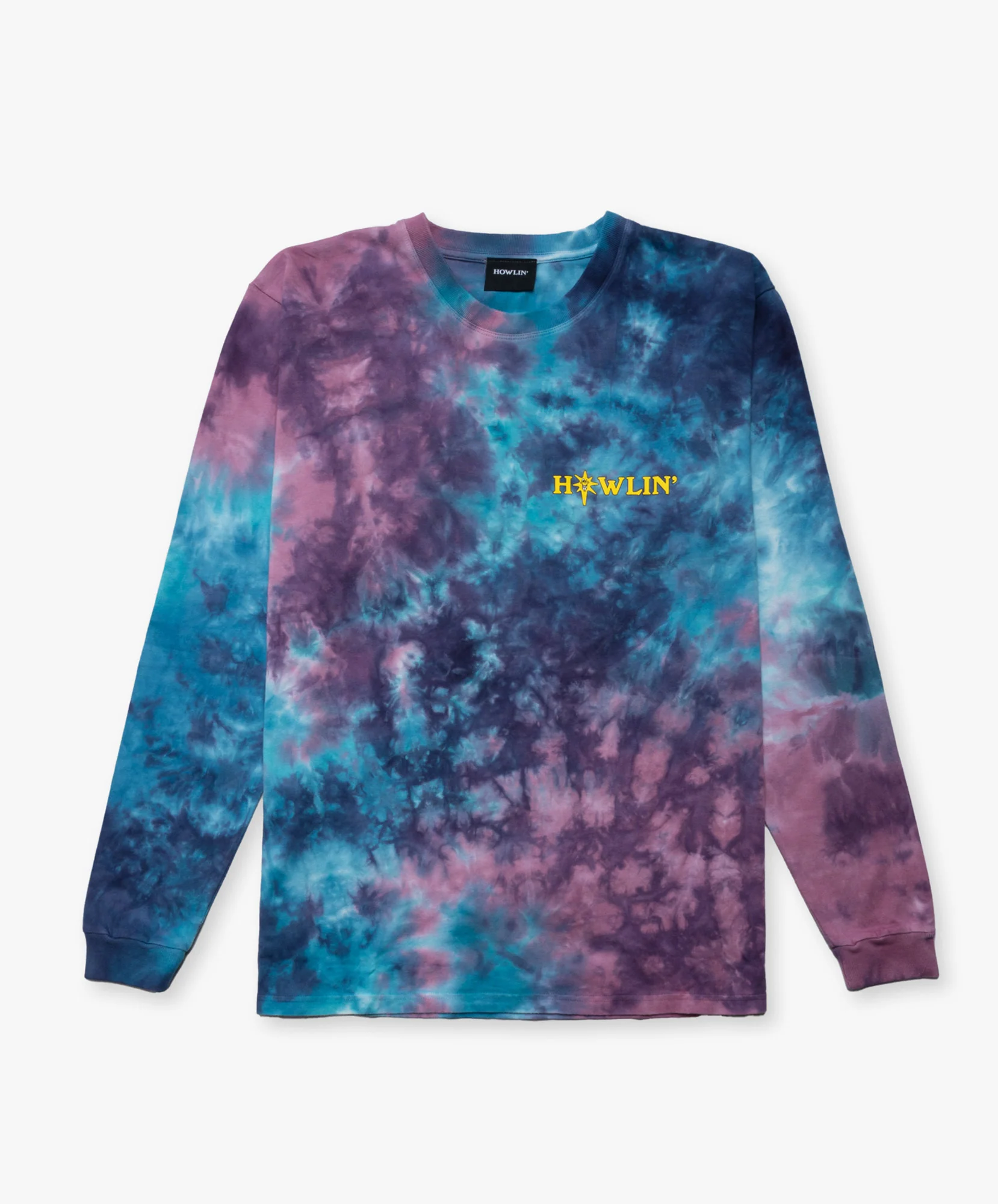 Howlin' Tie Dye T-shirt - Long Sleeve - Night Mix (Women)