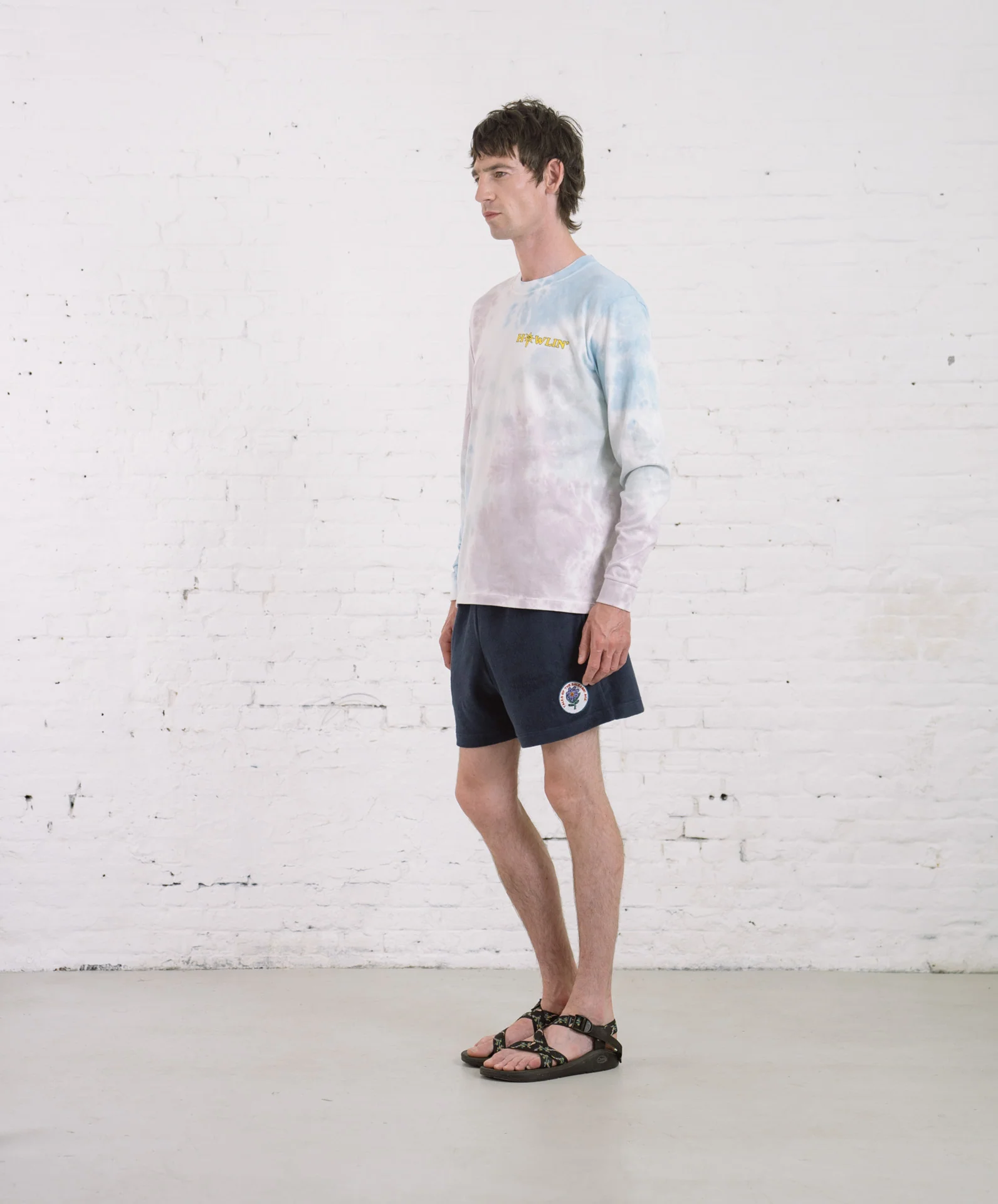 Howlin' Tie Dye T-shirt - Long Sleeve - Summer Mix