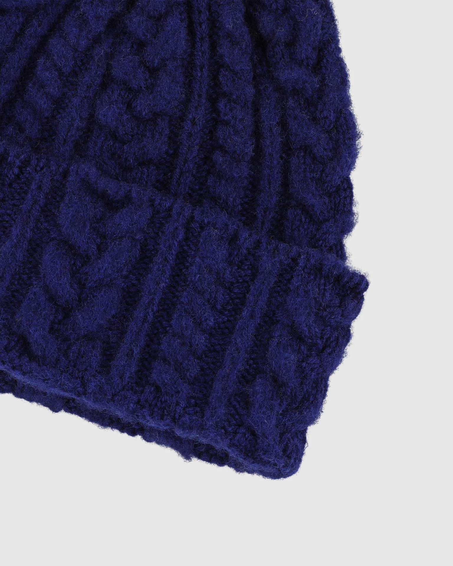 Cable Festival Hat - Cobalt Love