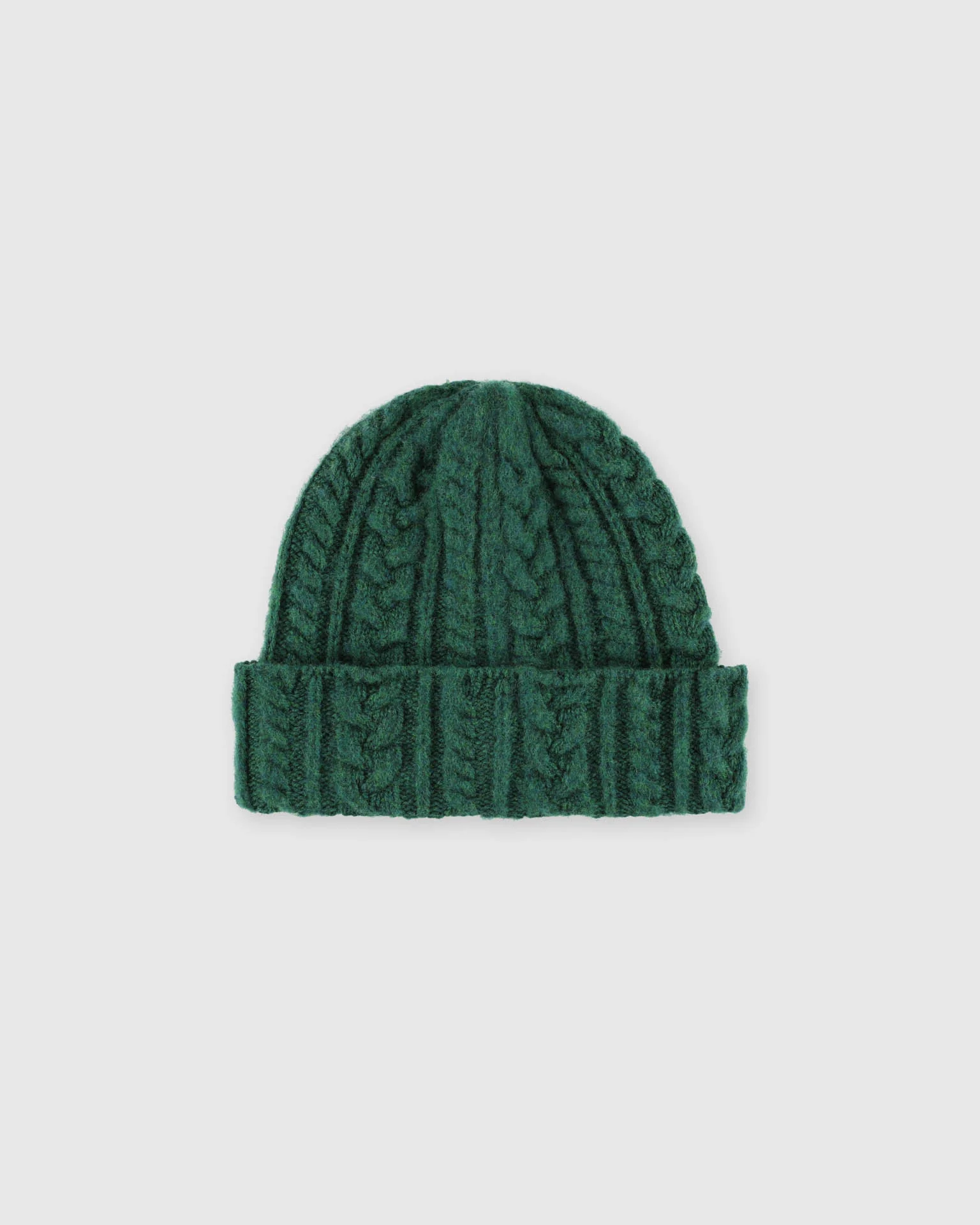Cable Festival Hat - Green Dream