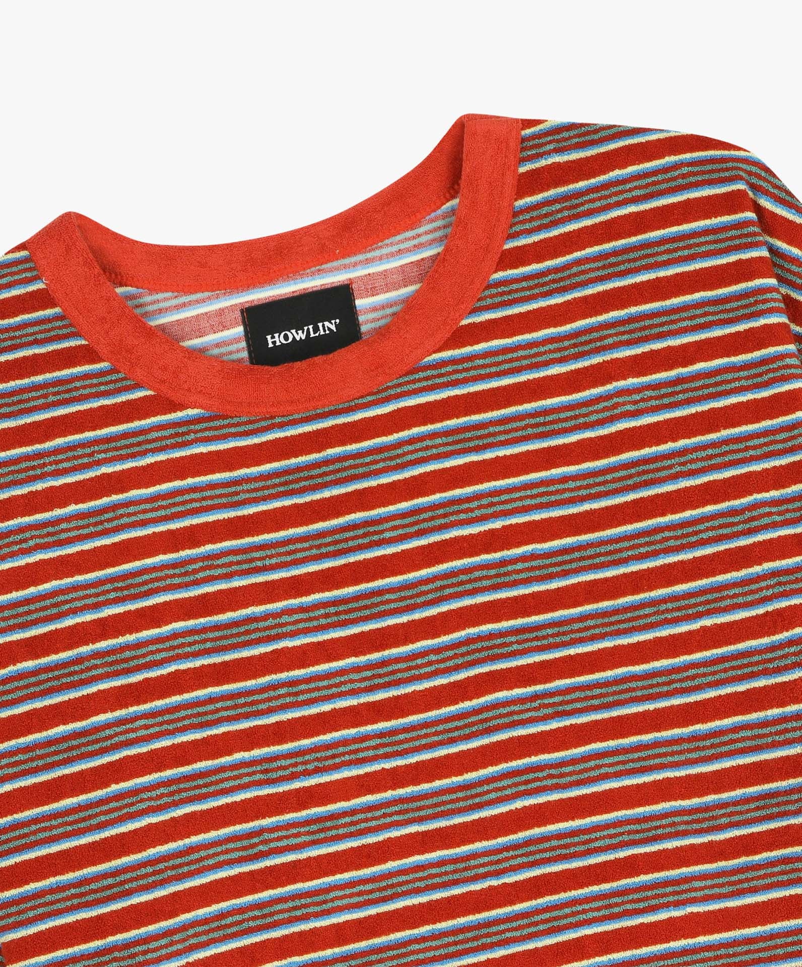 Boxy Freedom T-shirt - Red Fantasy