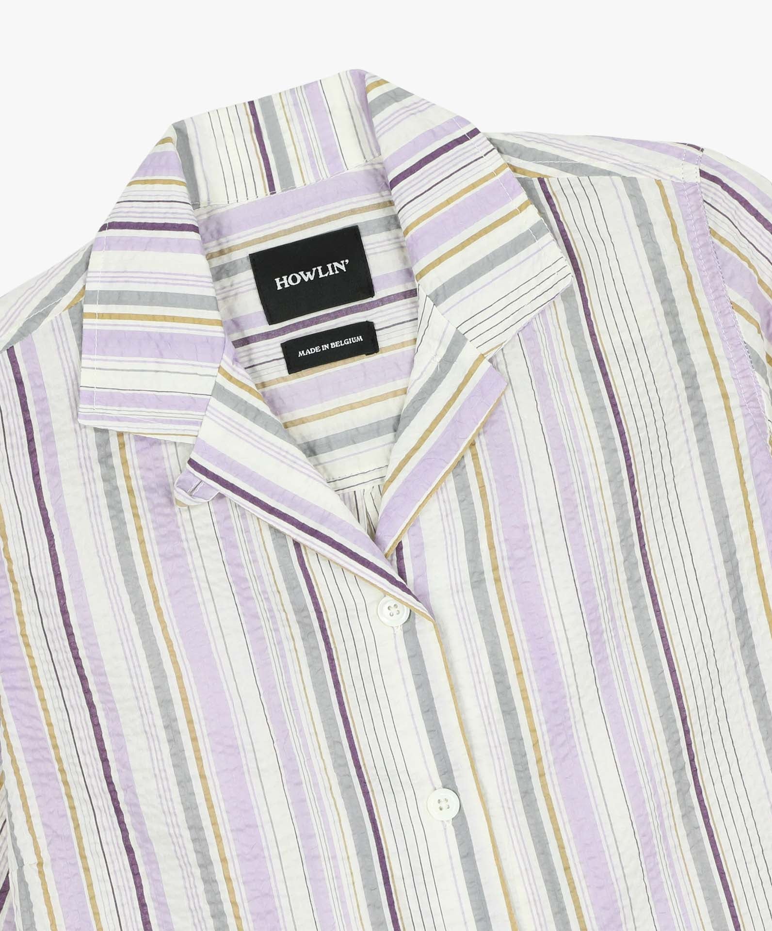 Cocktails for the Girls shirt - Fantasy - Violet Stripes (Women)
