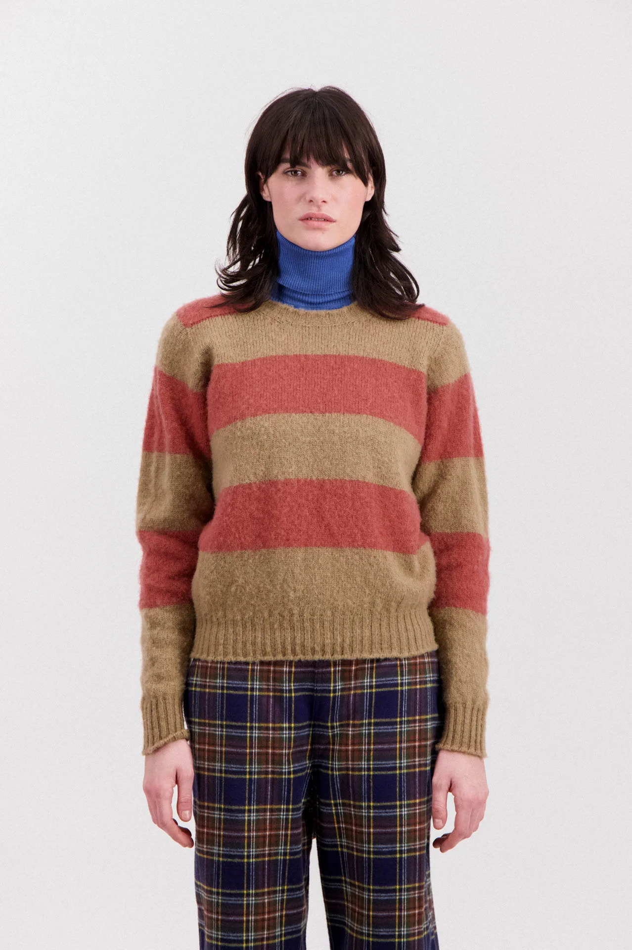 Shaggy Bear Women - Chunky Stripes - Absolute Sky (Women)