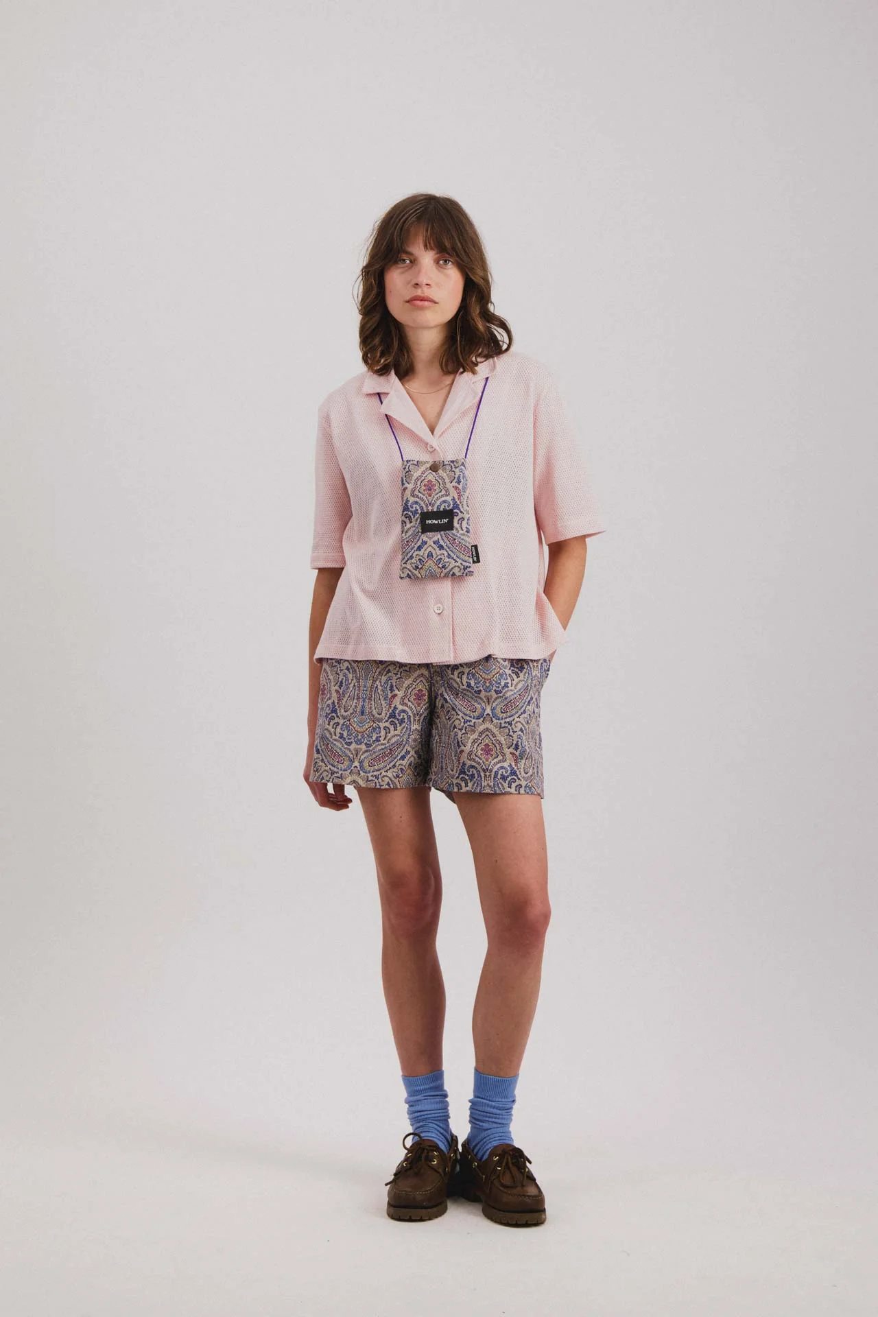 Cocktails in Space Mesh - Peach (Women)