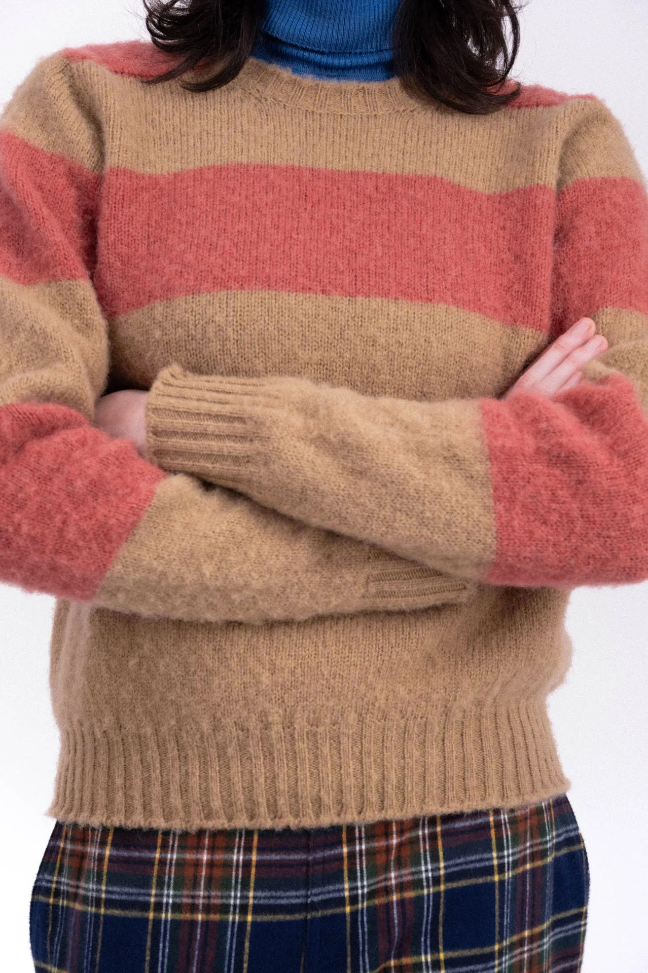 Shaggy Bear Women - Chunky Stripes - Absolute Sky (Women)