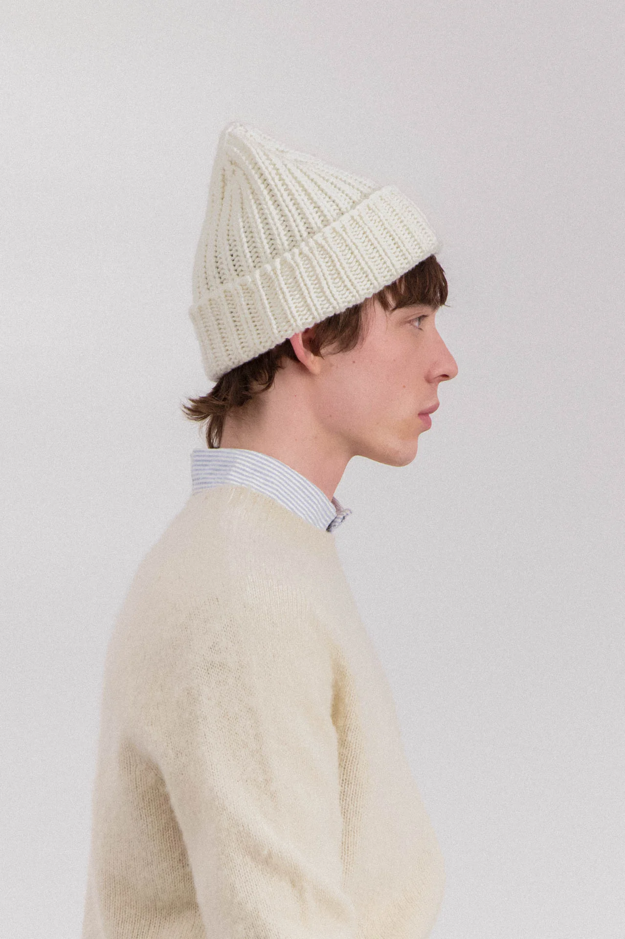 Brain Freezer Hat - Ecru