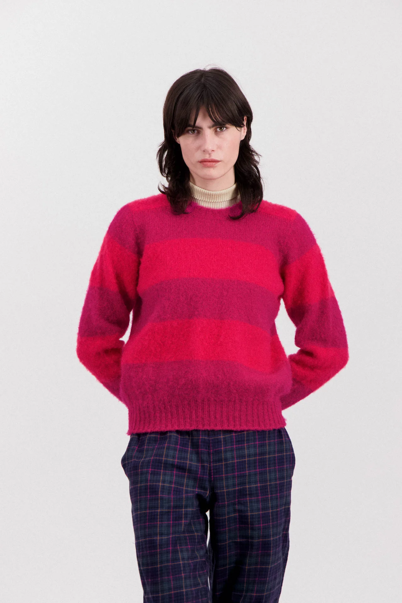 Shaggy Bear Women - Chunky Stripes - Astral (Women)