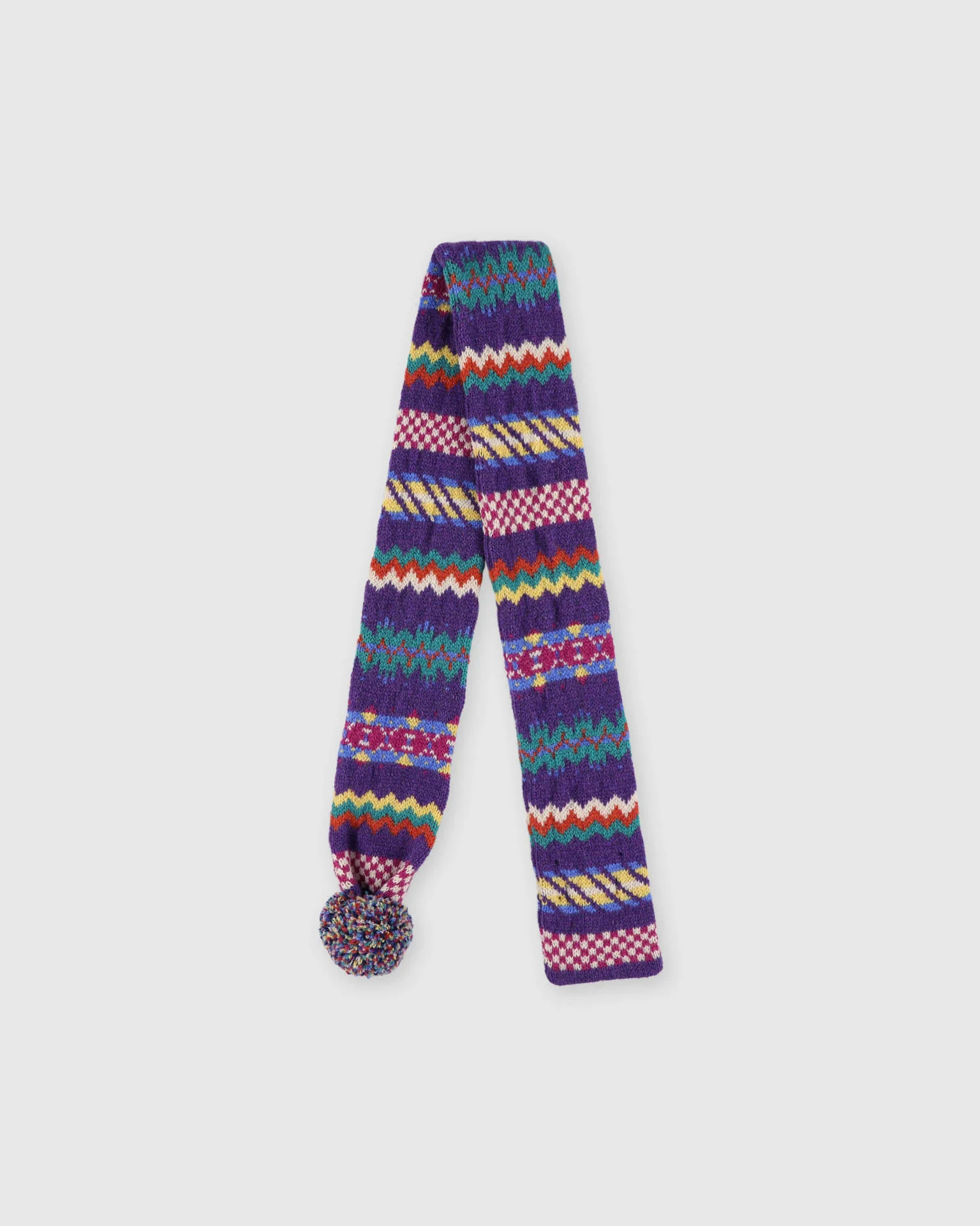 Small Woolen Wonder Scarf - Violet Dream