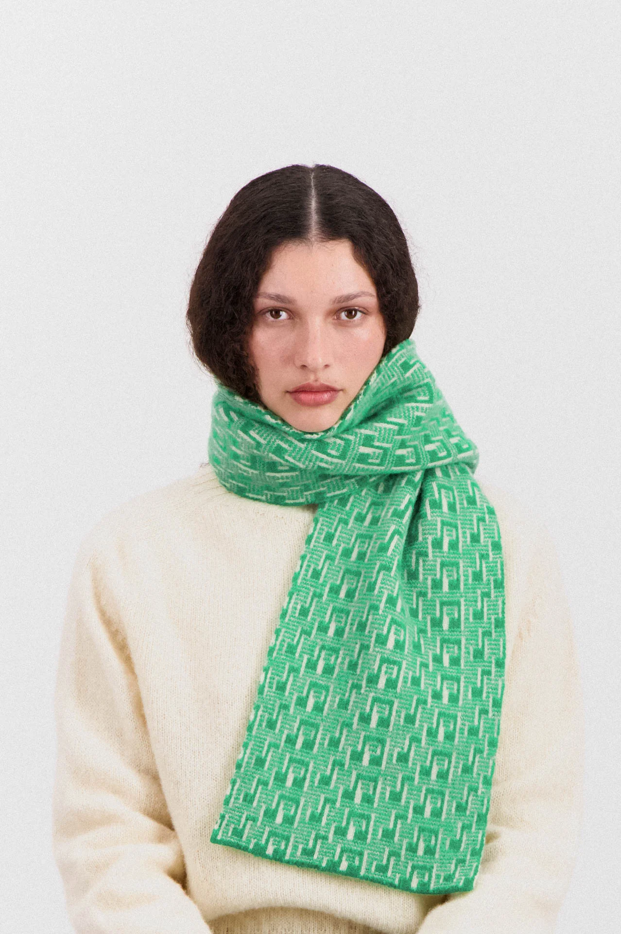 Music Lover Scarf - Green Delight