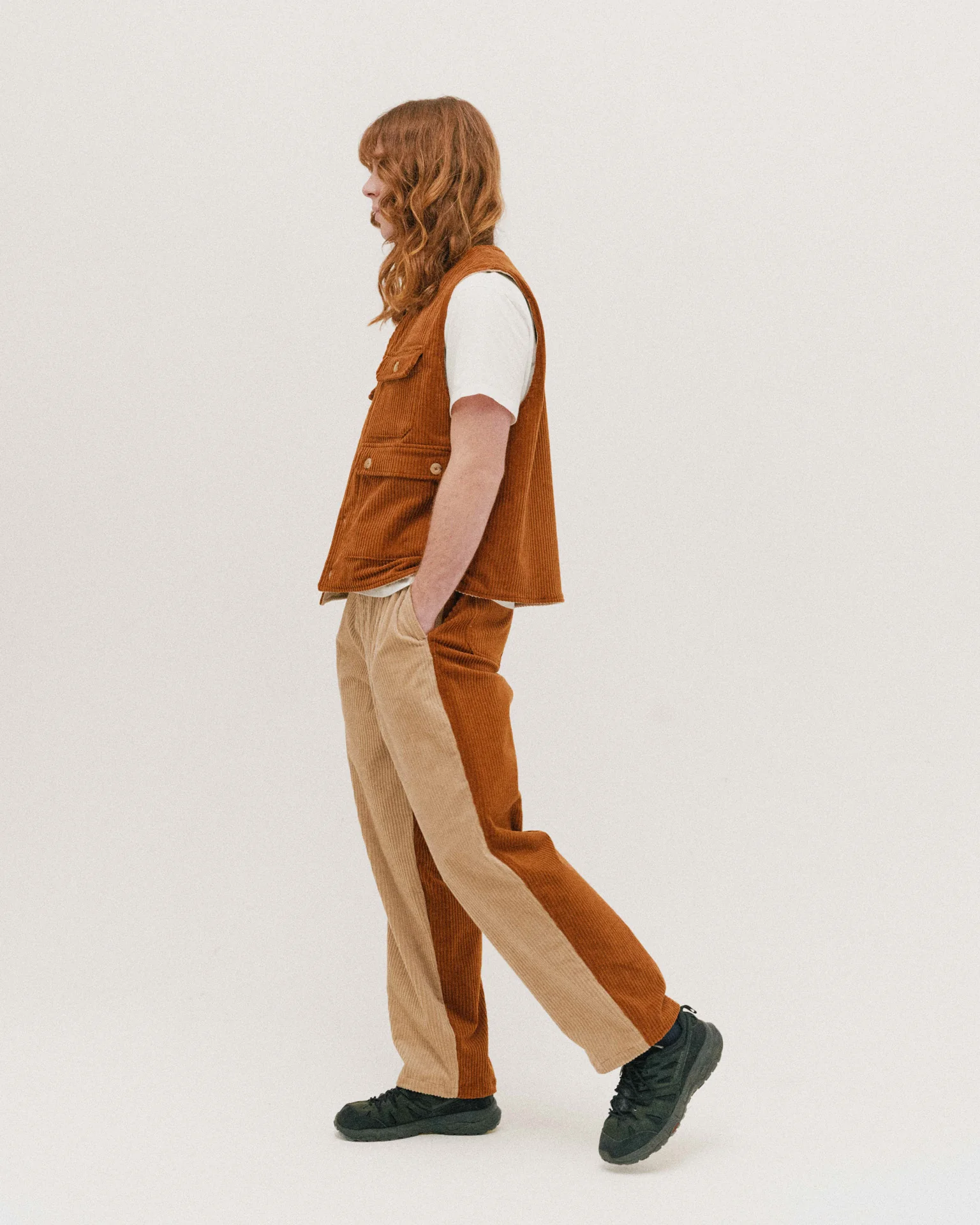 Two Bones In Space Pants - Caramel Mix