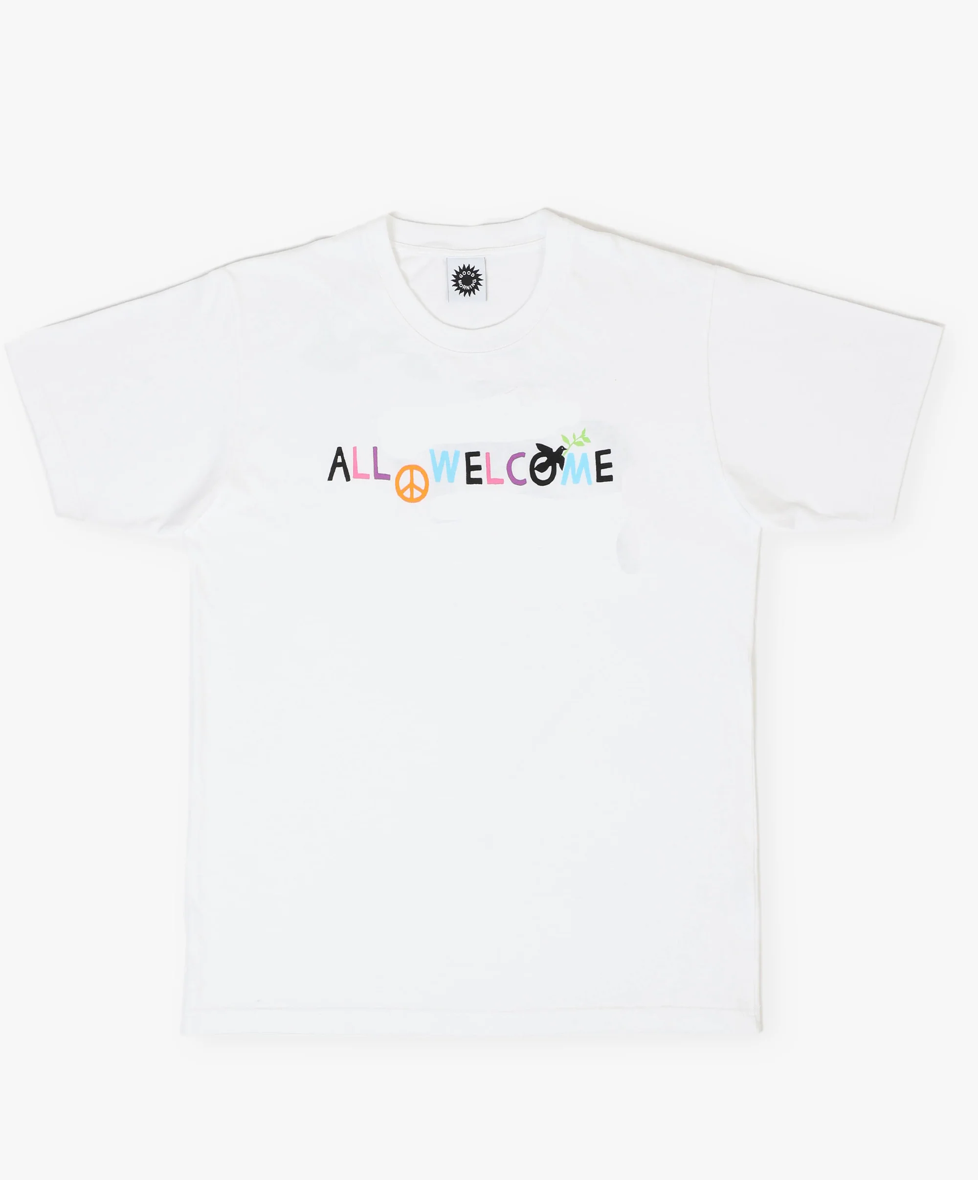 Peace Dove SS Tee - White