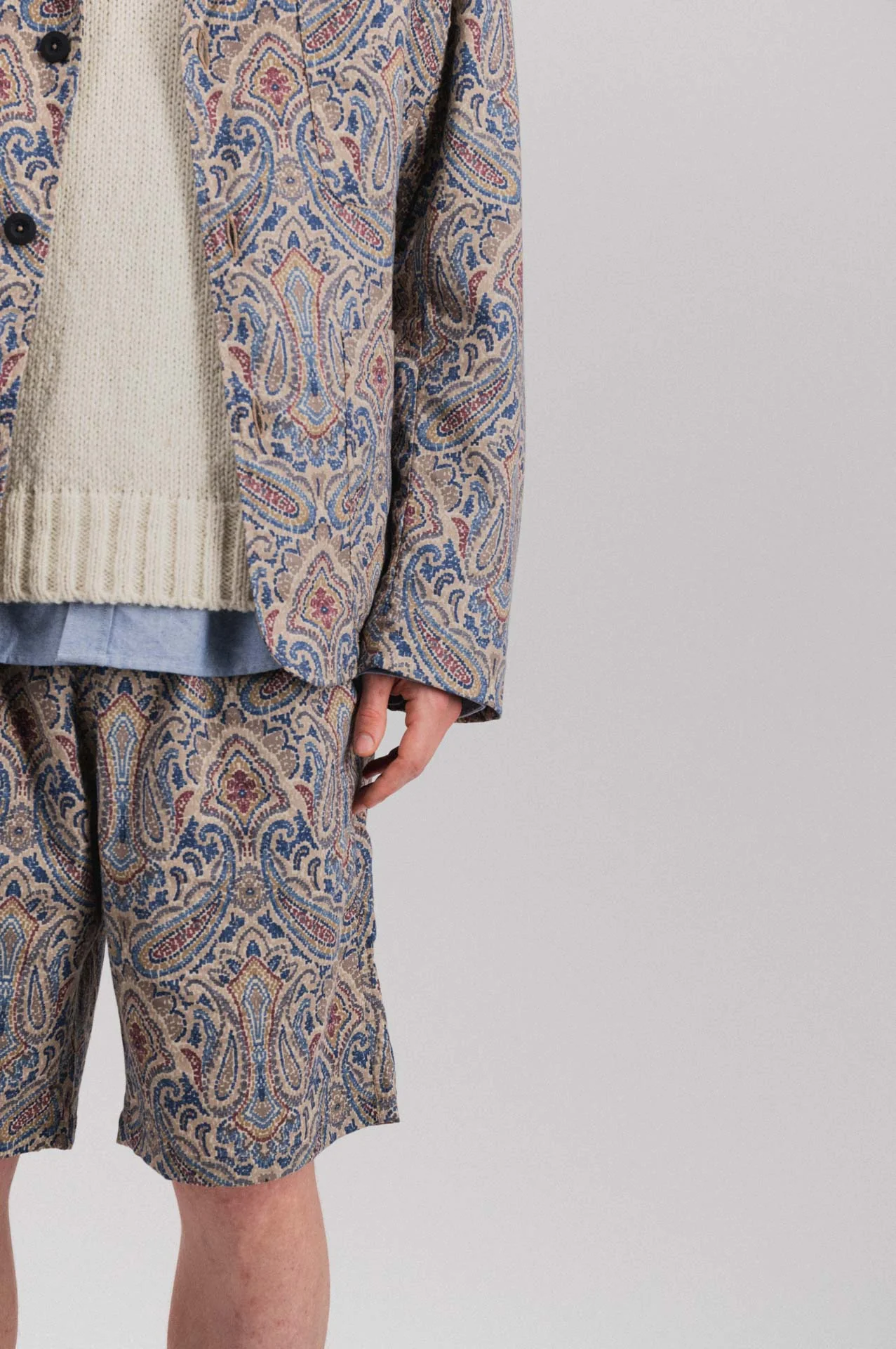 Cosmic Blazer - Fantasy - Sand Psych Paisley