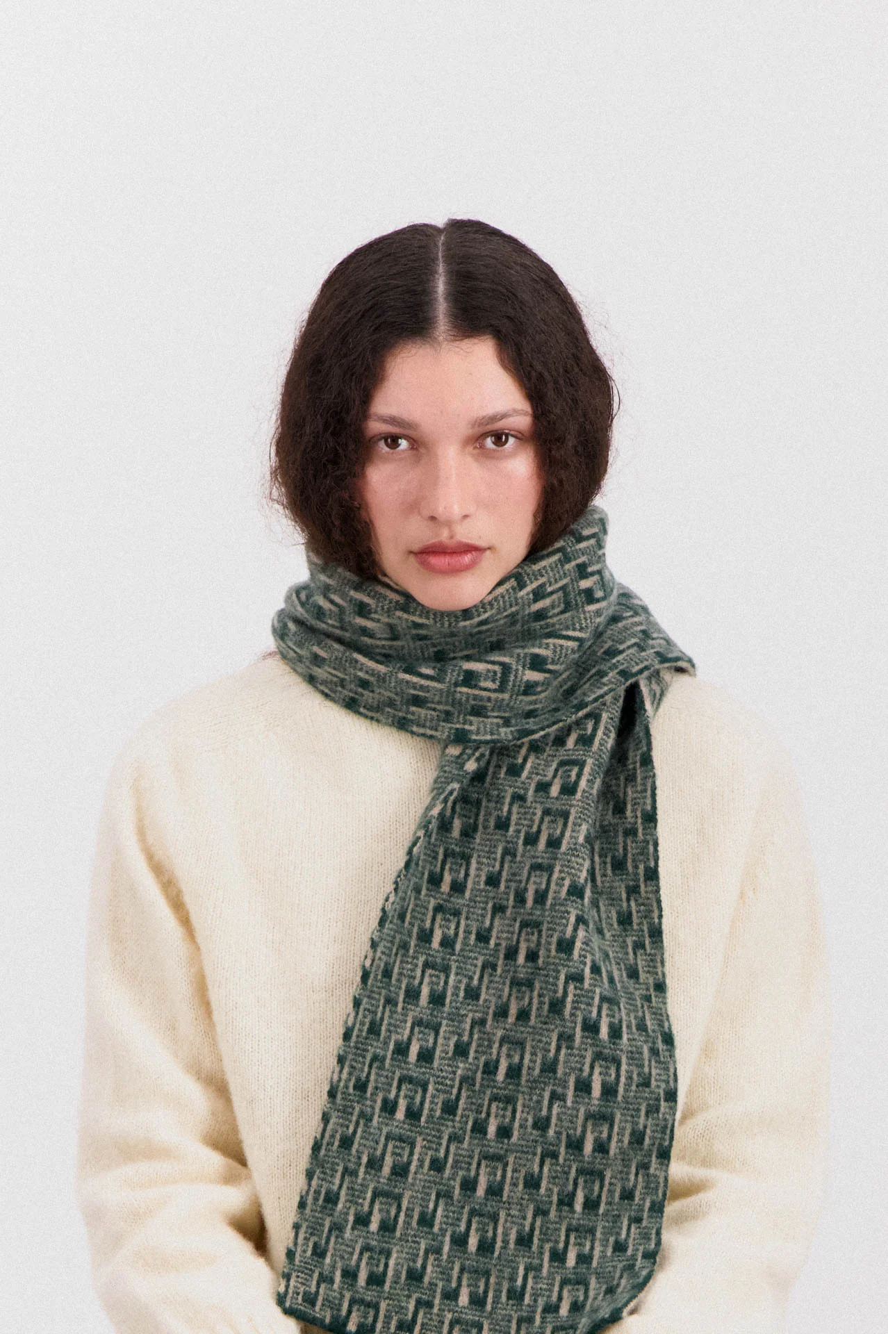 Music Lover Scarf - Forest