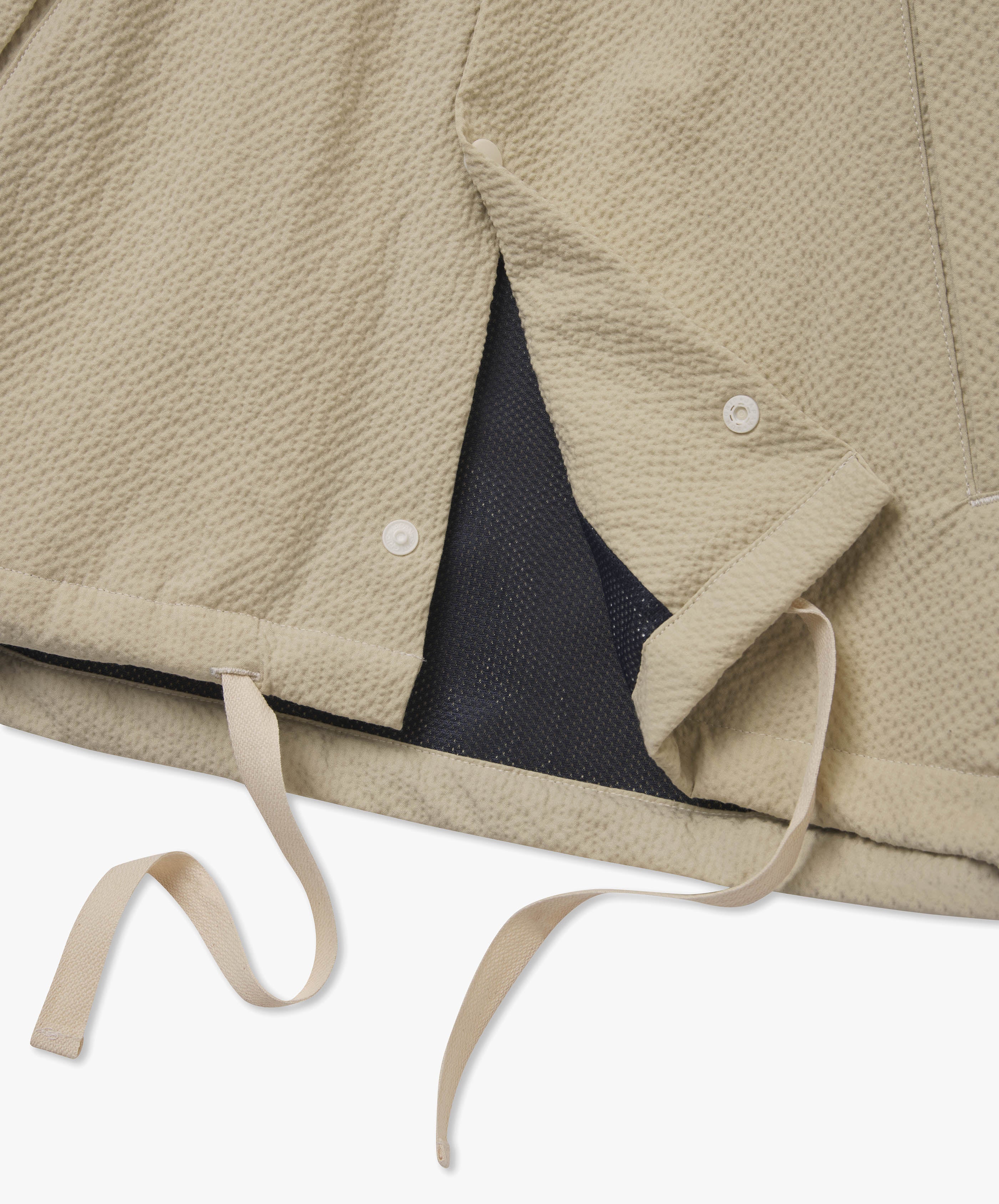 Coach Your Jacket - Ecru Seersucker