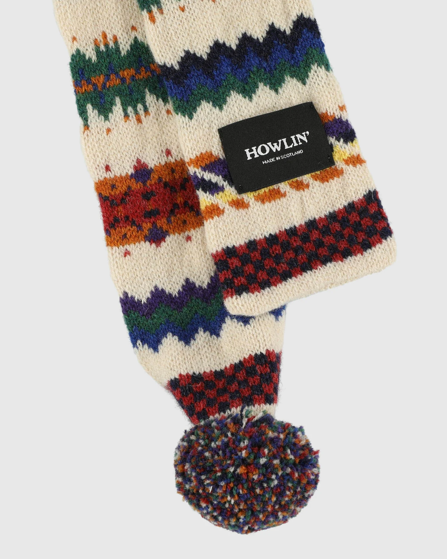 Small Woolen Wonder Scarf - Oatmilk