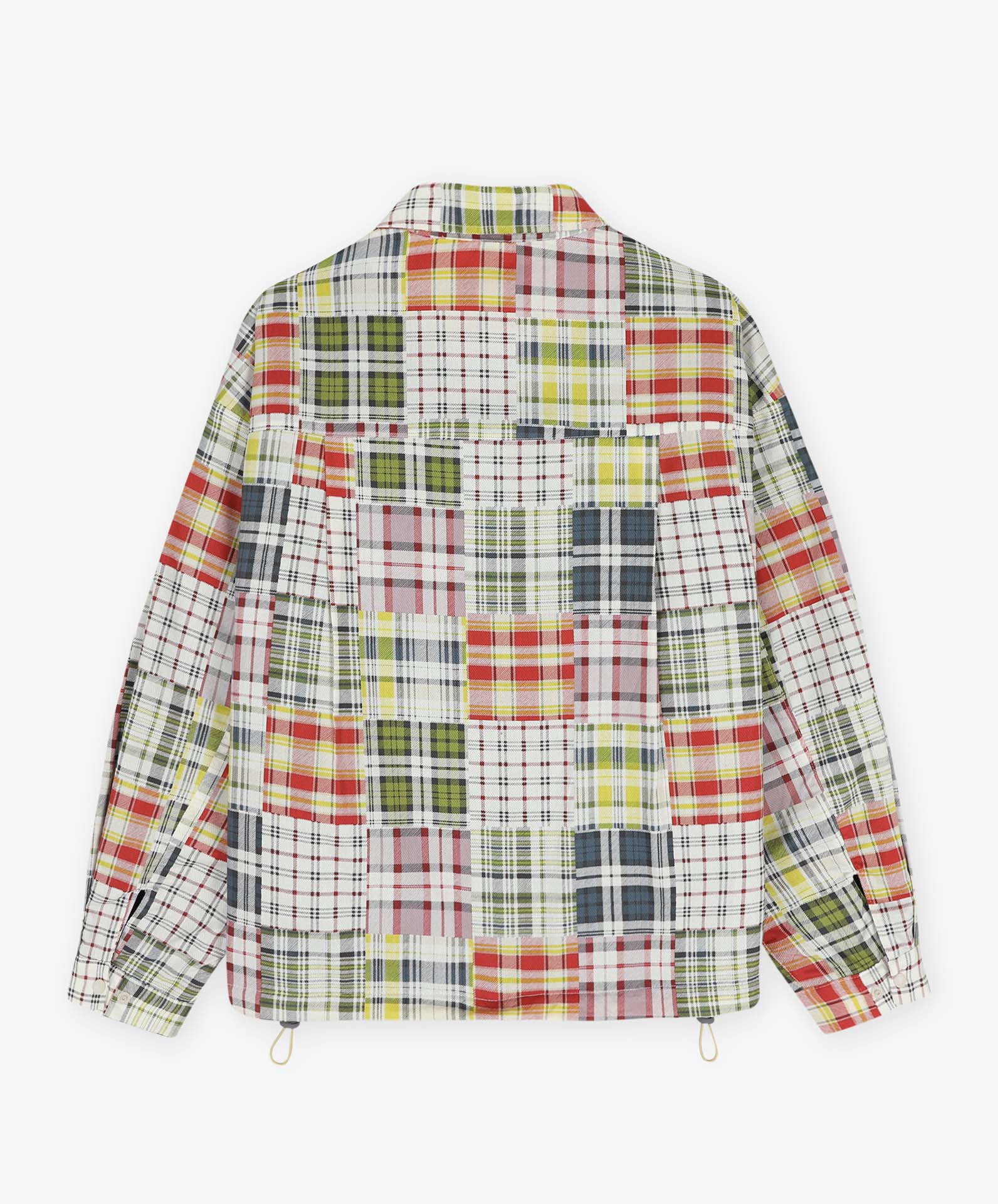 Boxy Swing Jacket - Fantasy - Tropical Madras Mix