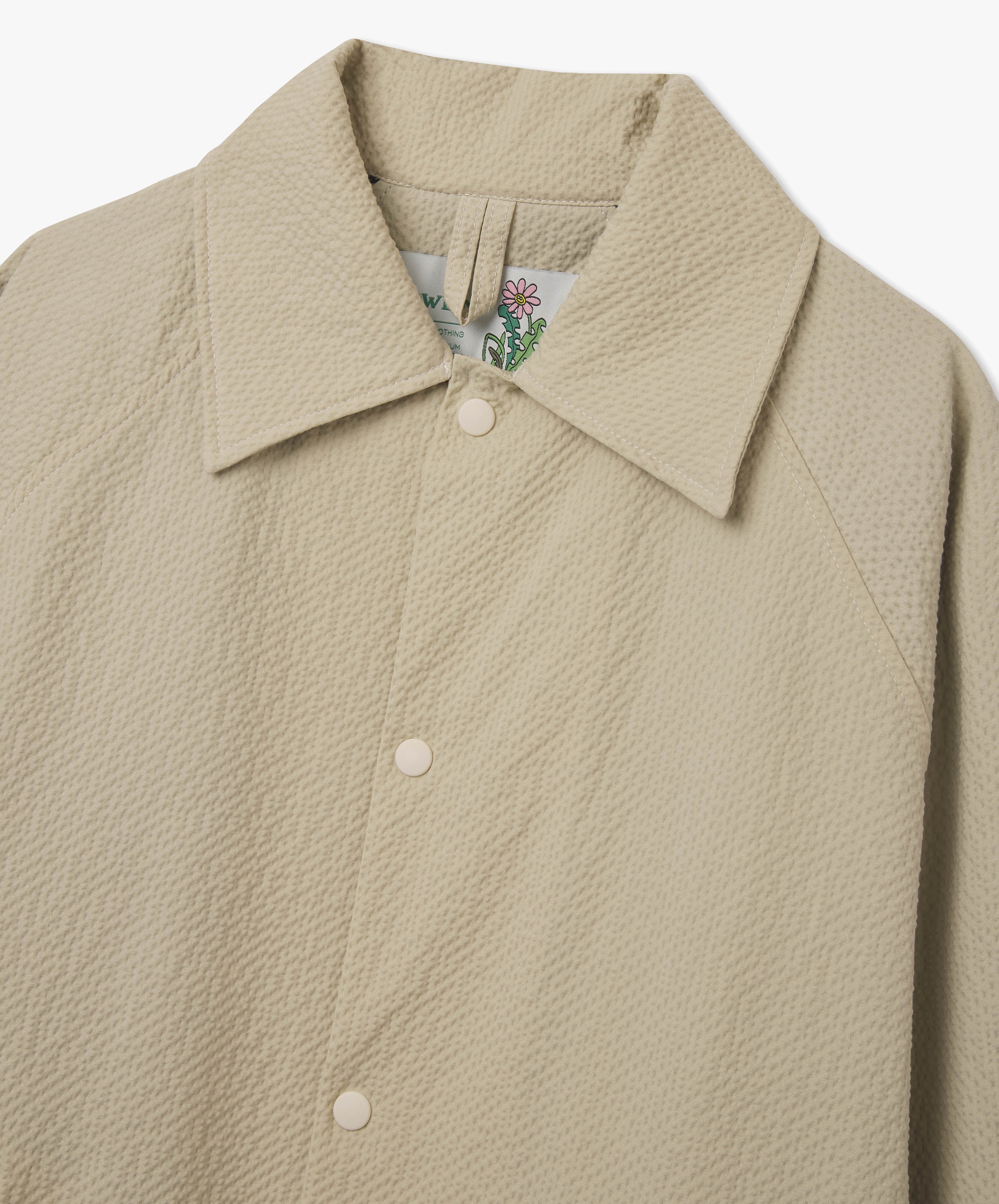 Coach Your Jacket - Ecru Seersucker