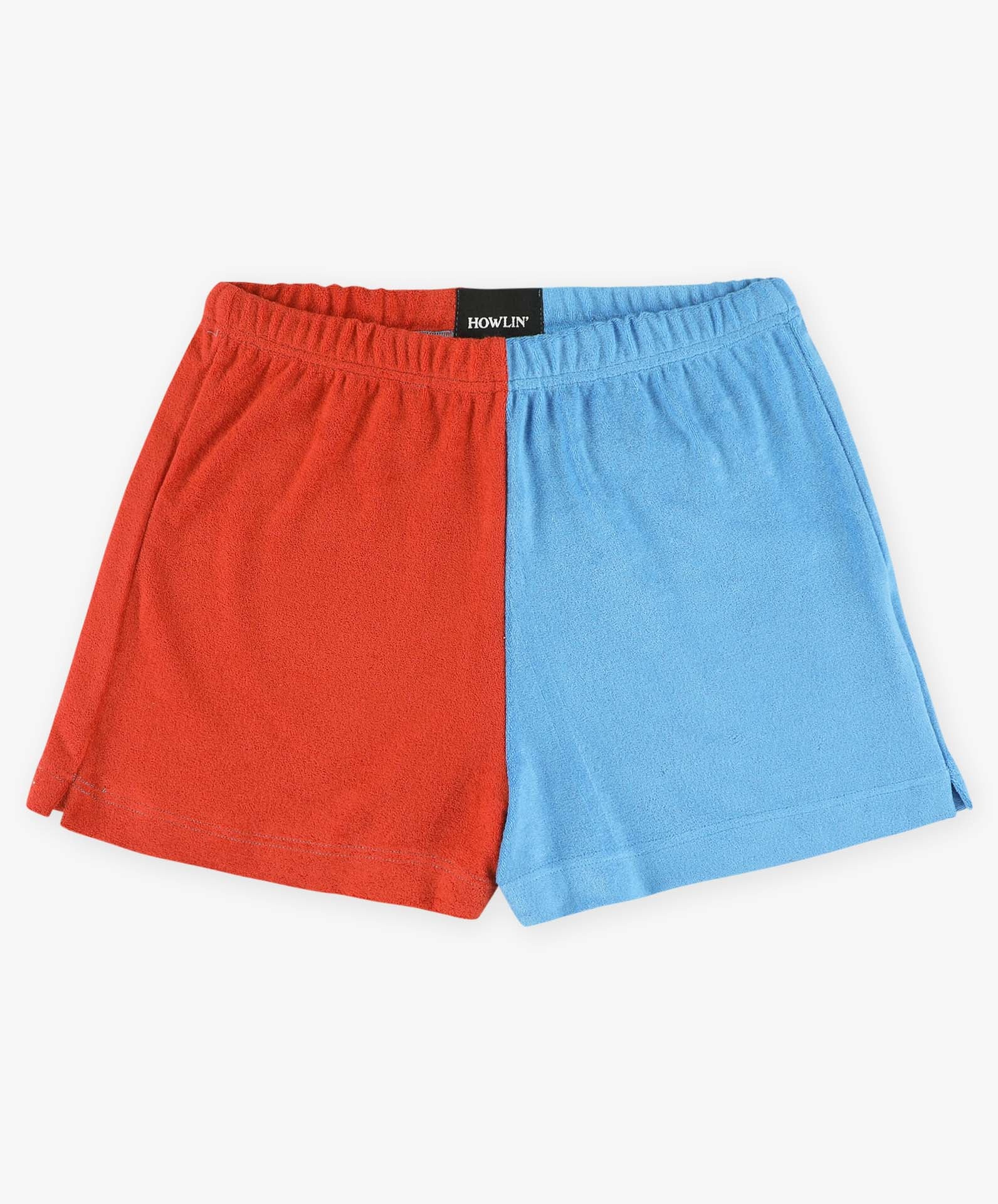 Flaming Grooves Shorts - Red Fire (Women)