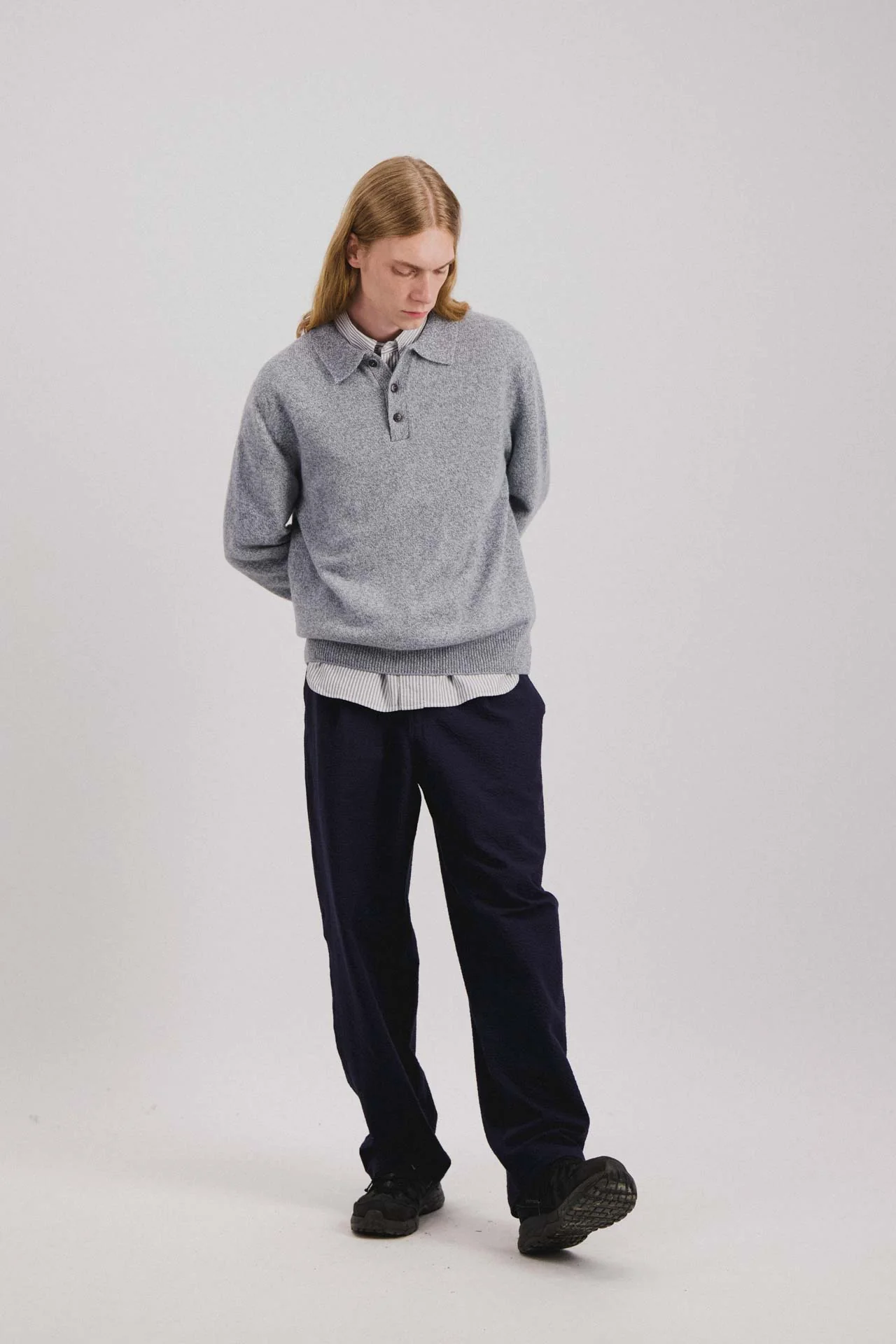 Dance of the Polo Knit - Sky Mix