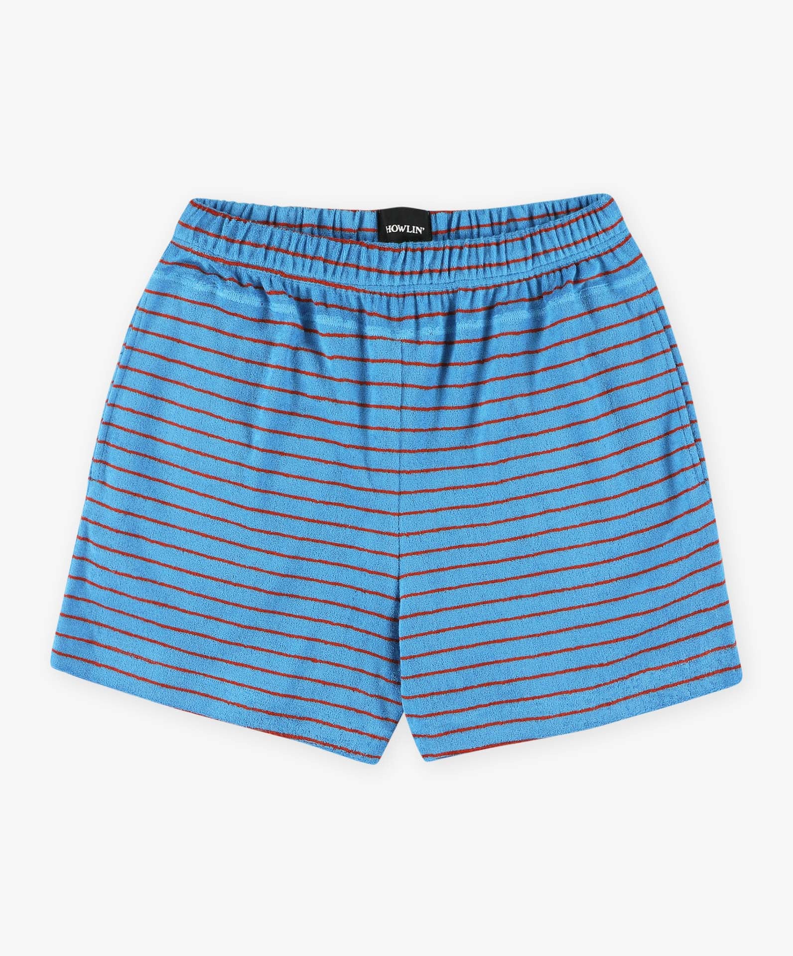 Towel Shorts - Striped - Liquid