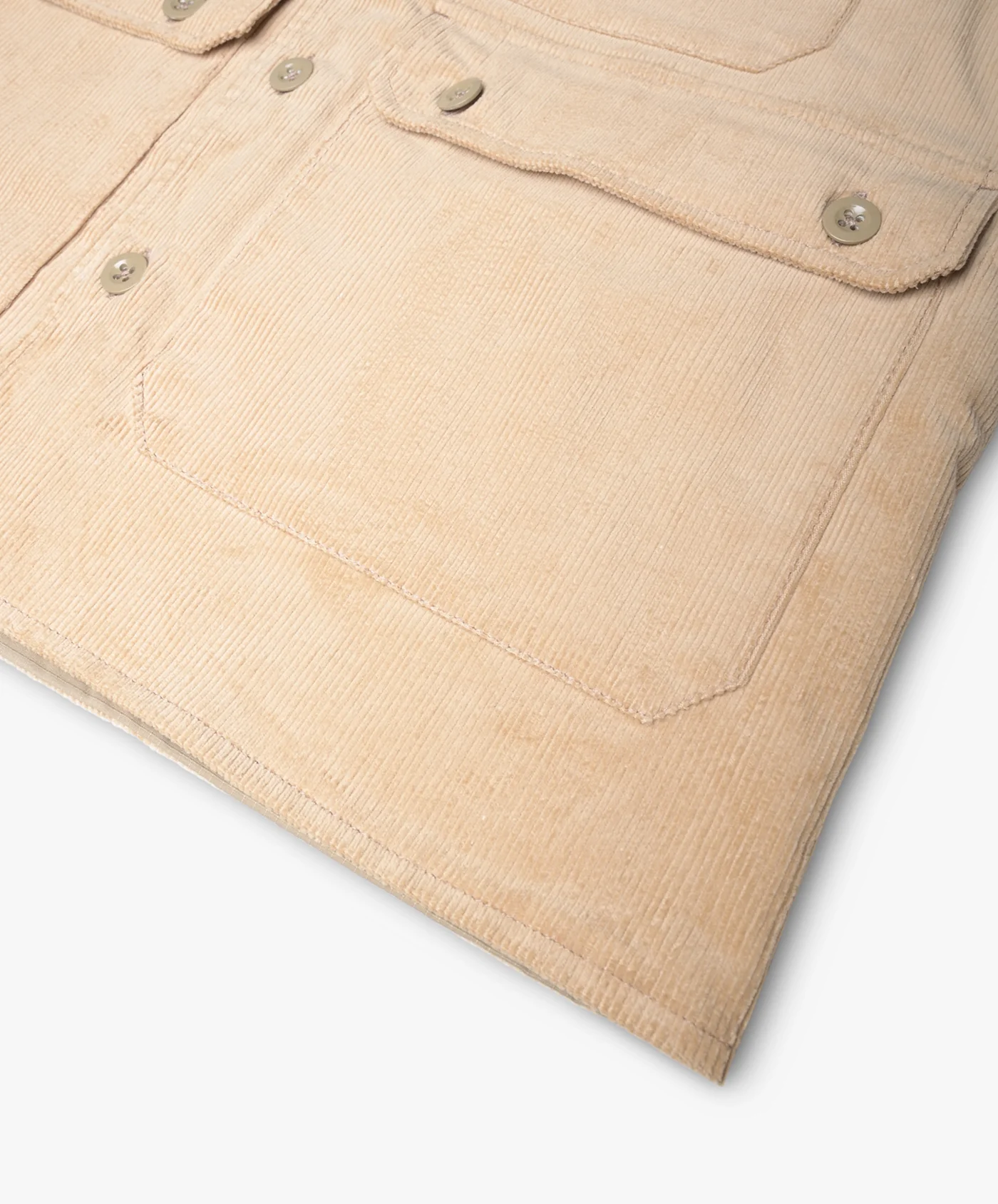 Seven Days Awake Vest - Sand Summer Corduroy