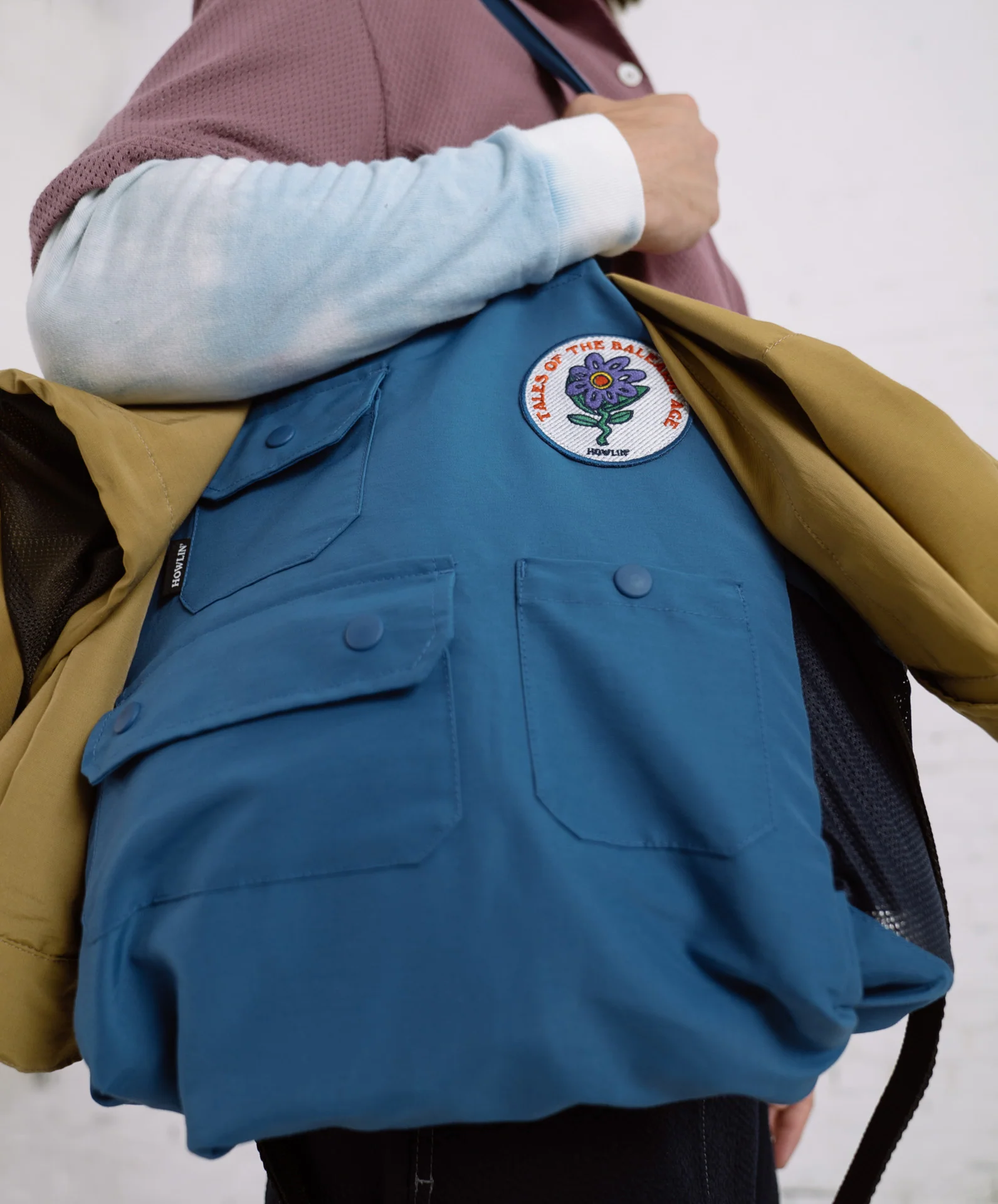 Lonely Ranger Bag - Blue Water Repellent Nylon