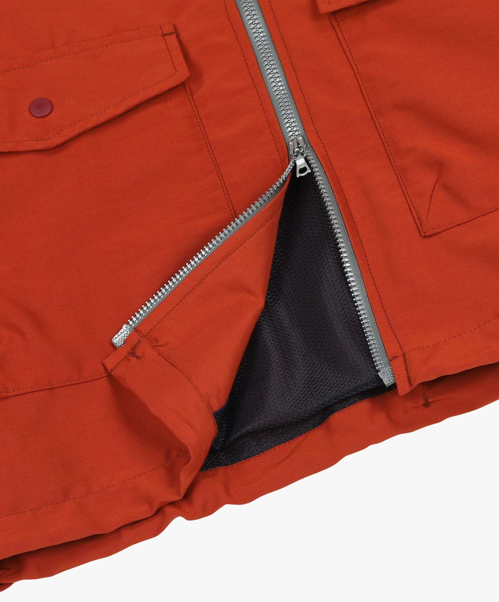 Boxy Swing Jacket - Howlin’ Flower - Reddish