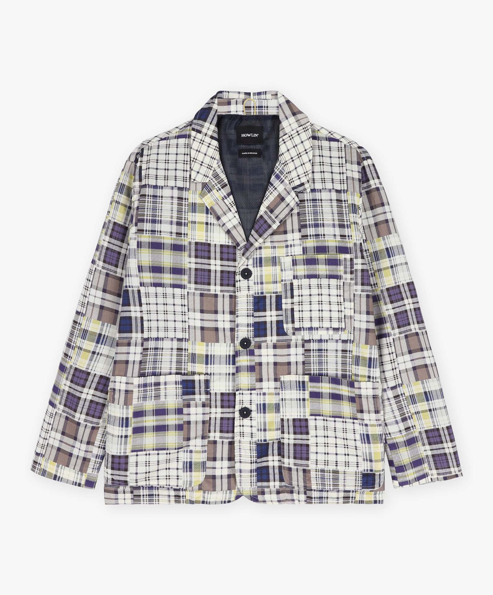 Cosmic Blazer - Fantasy - Blue Madras Mix