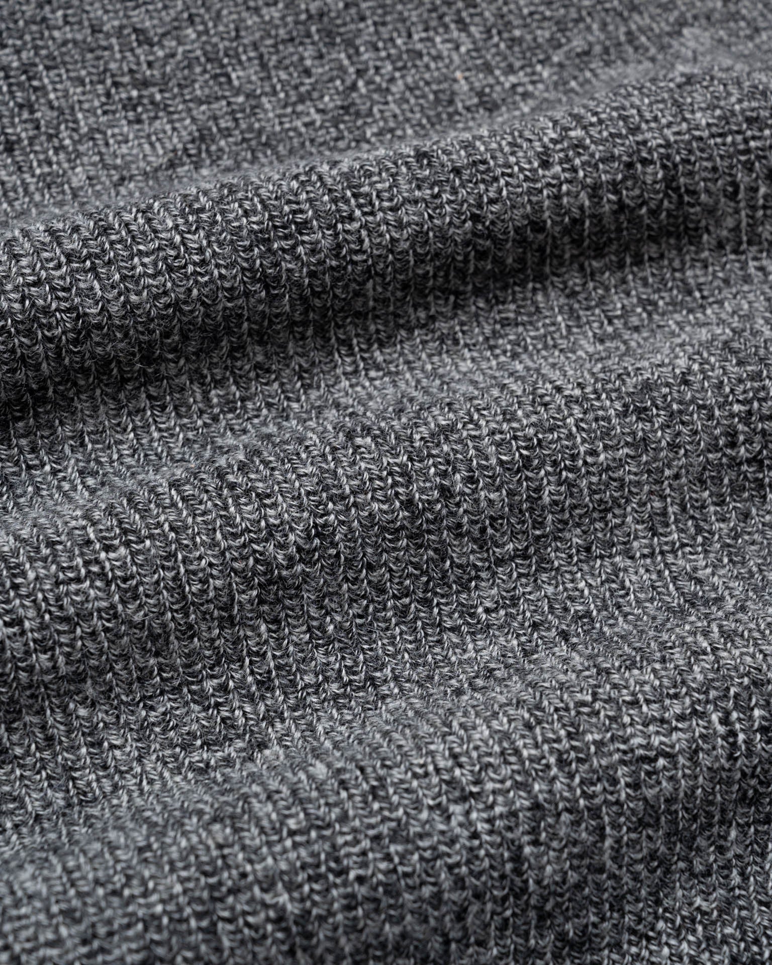 Soft Machine Knit - Black Melange