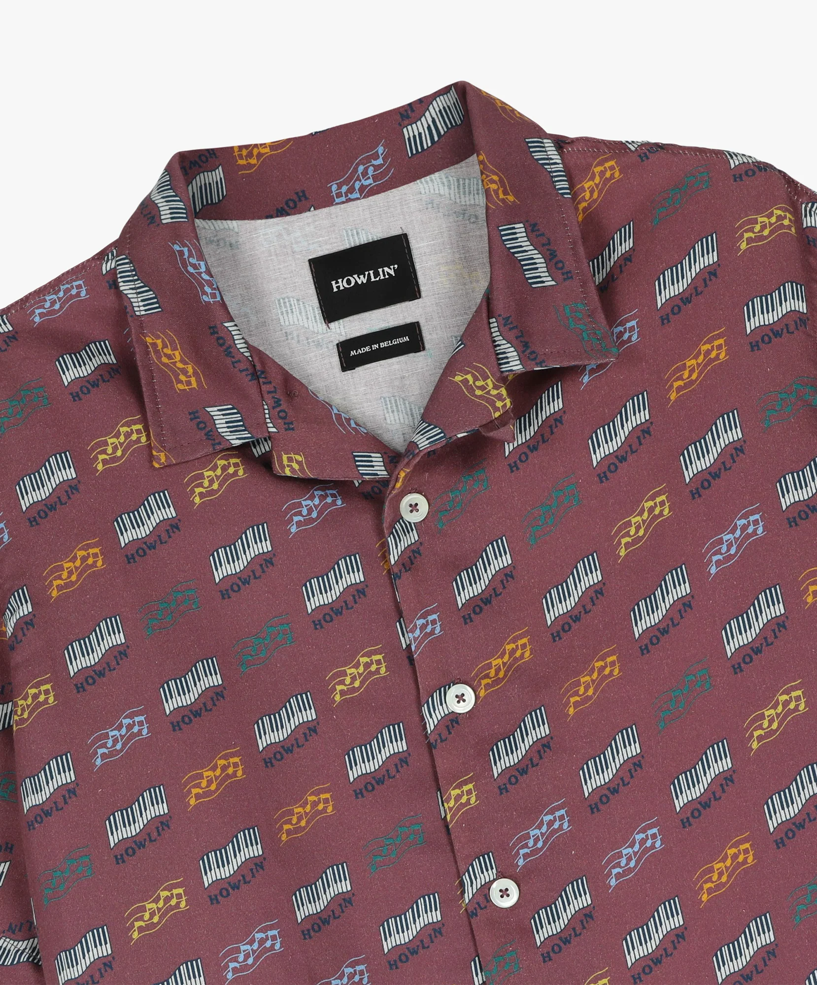 Cocktail D’Amore - Vino Howlin' Piano Hemp Print