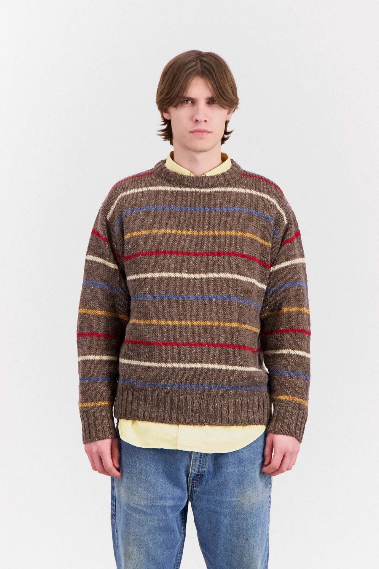 Six Blade Knit - Brownish
