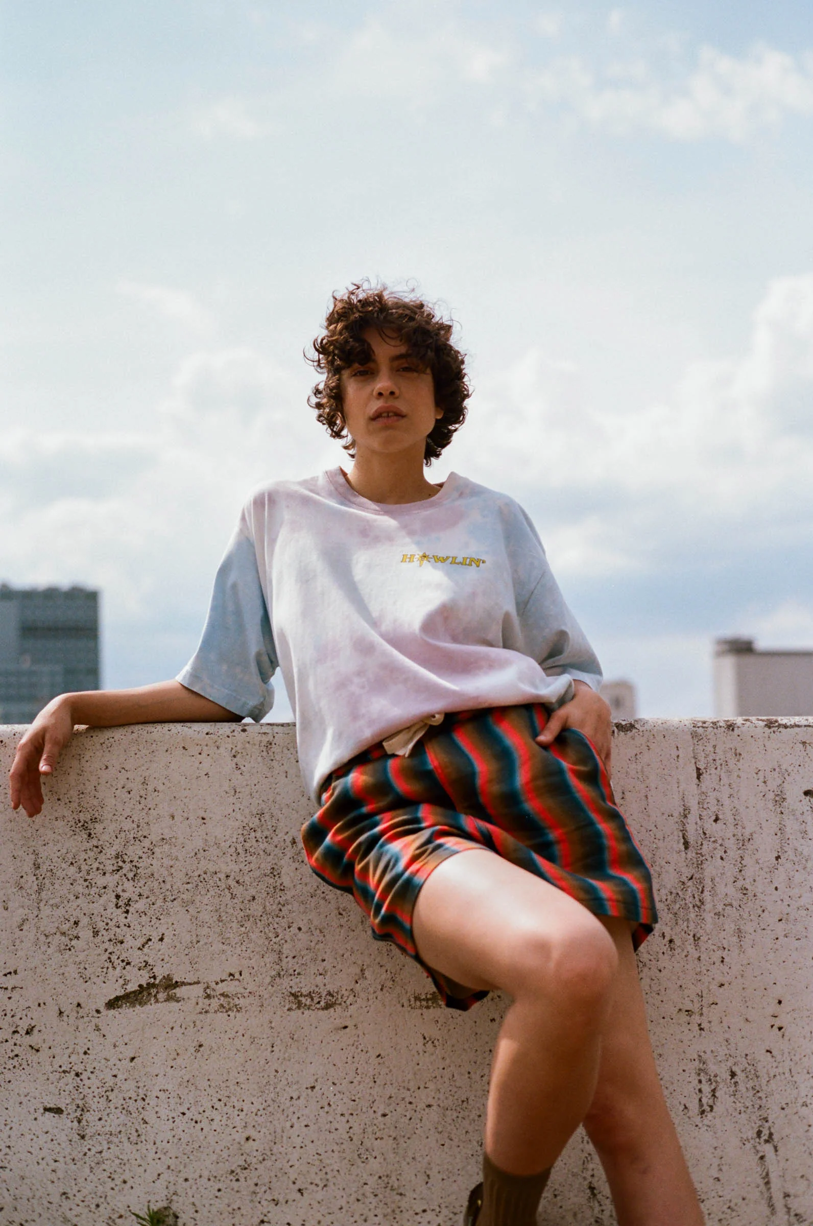 Howlin' Tie Dye T-shirt - Short Sleeve - Summer Mix (Women)