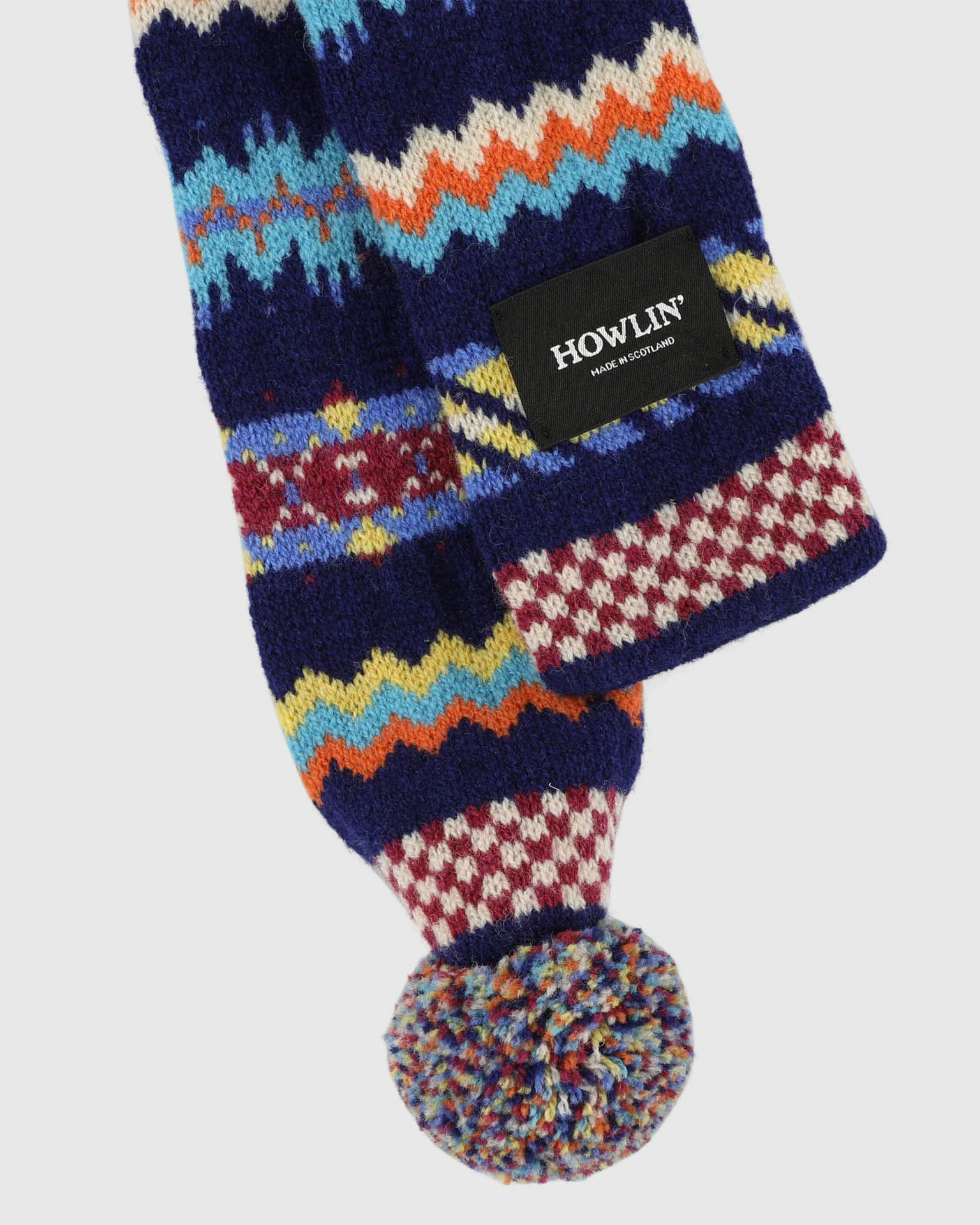 Small Woolen Wonder Scarf - Cobalt