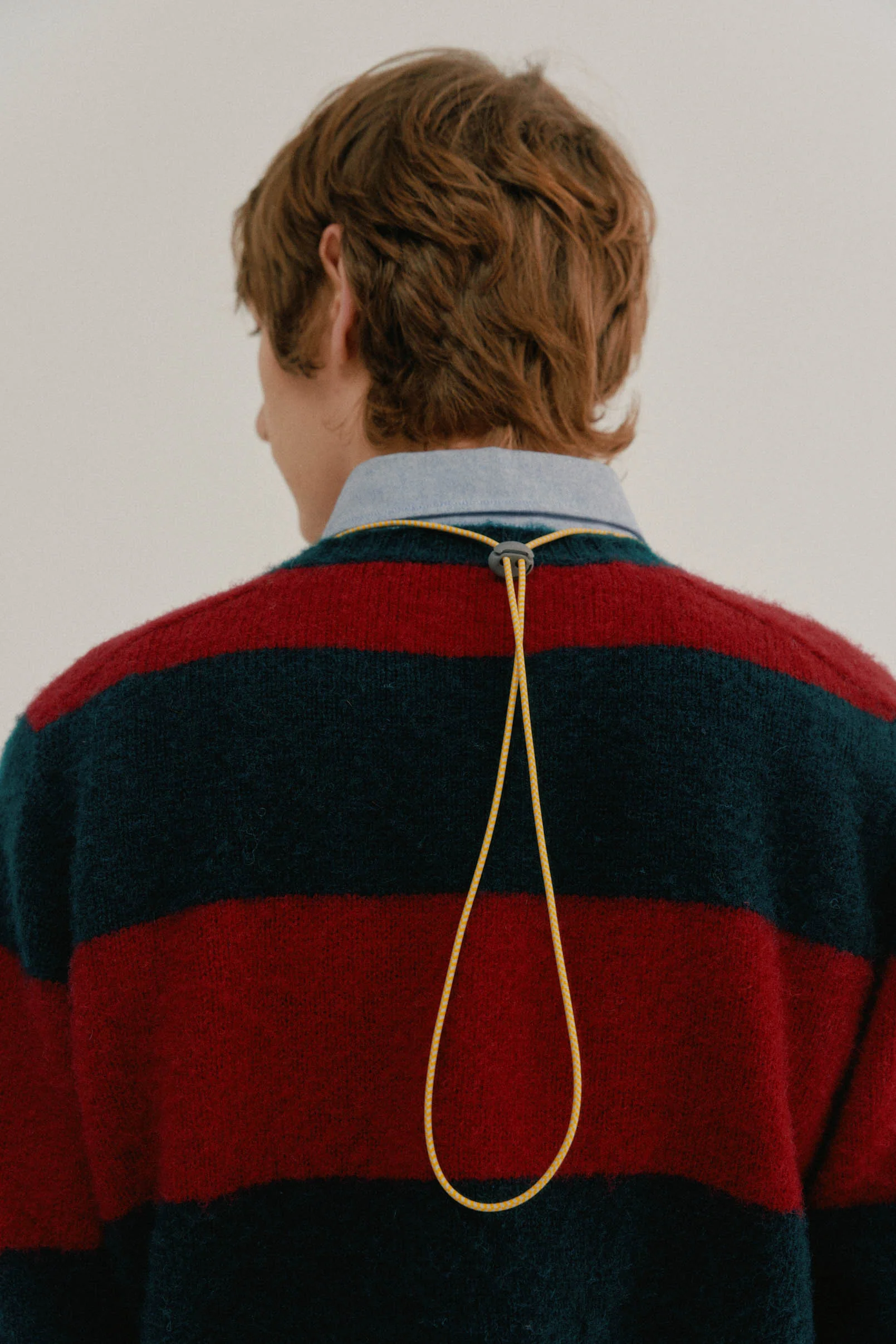 Shaggy Bear Pouch - Recycled Shearling Ecru