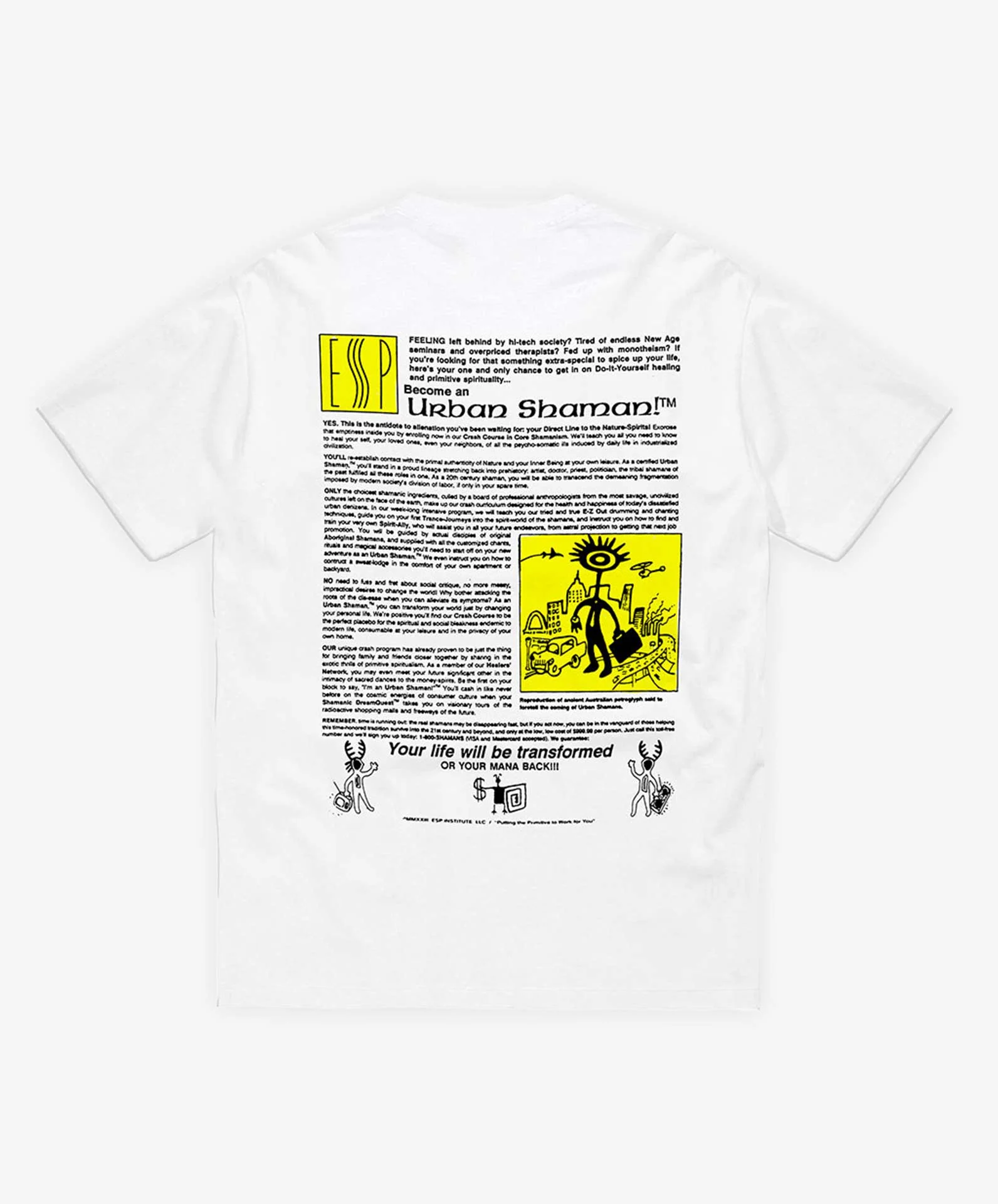 Urban Shaman T-shirt - White