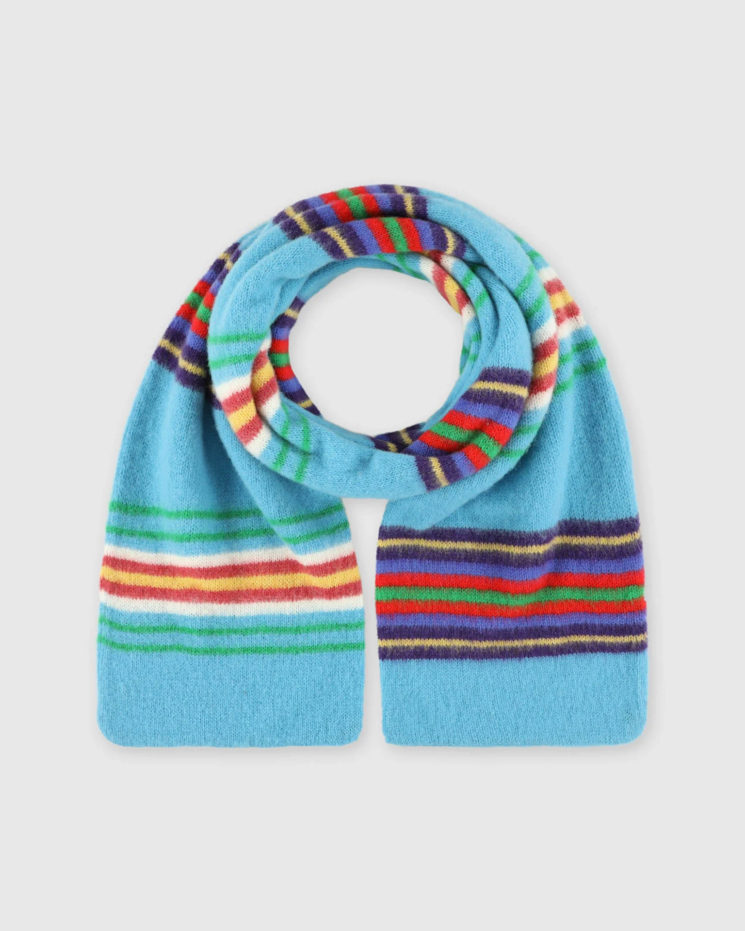 College Fun Scarf - Aquamarine