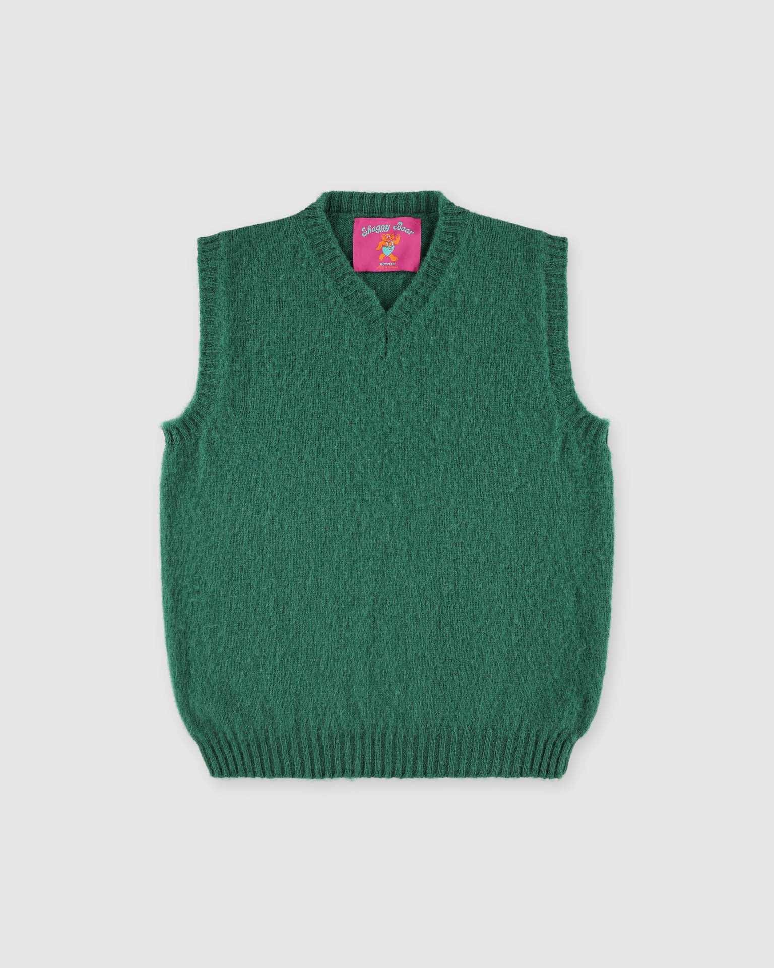 Shaggy Bear Slipover - Dusky Mint