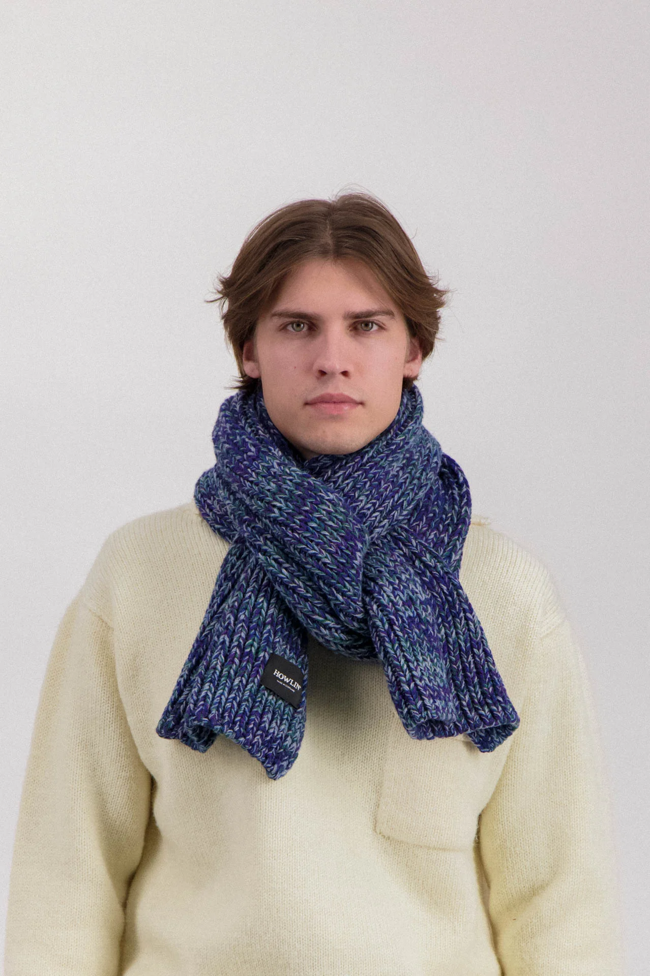 Marled Fantasies Scarf - Diesel Mix