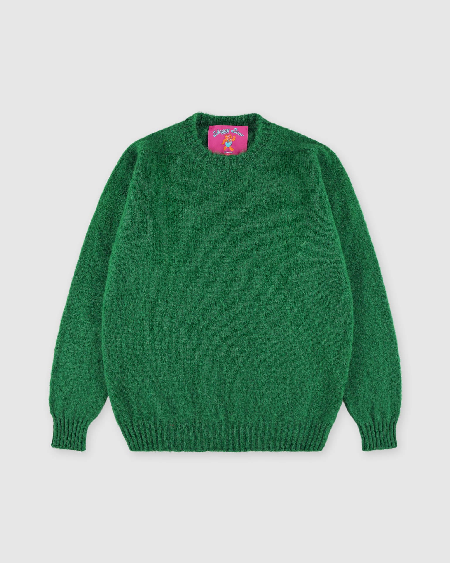 Shaggy Bear - Green Star